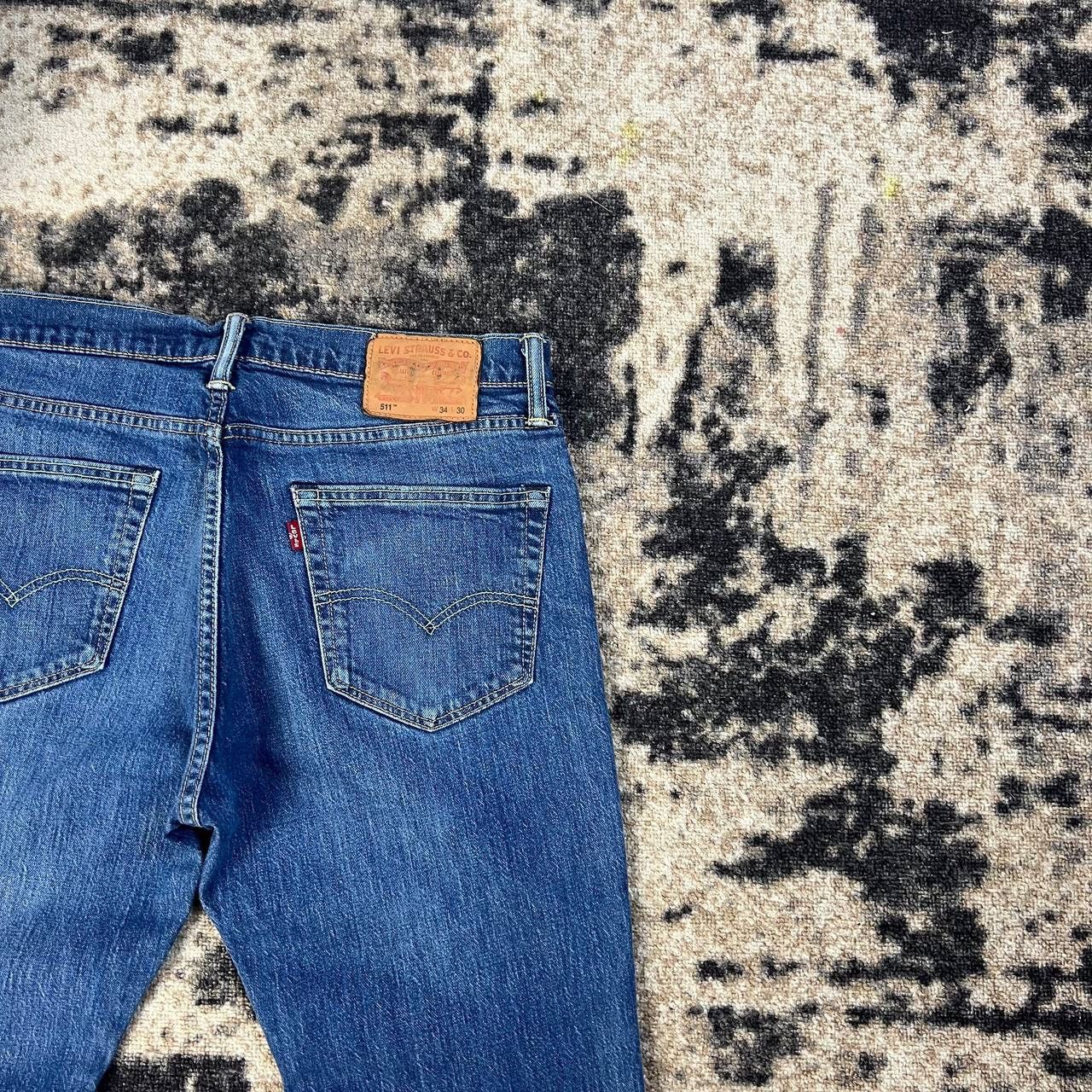 Levi's 511 Levis Vintage Blue Denim Jeans Streetwear Style Size US 30 / EU 46 - 3 Thumbnail