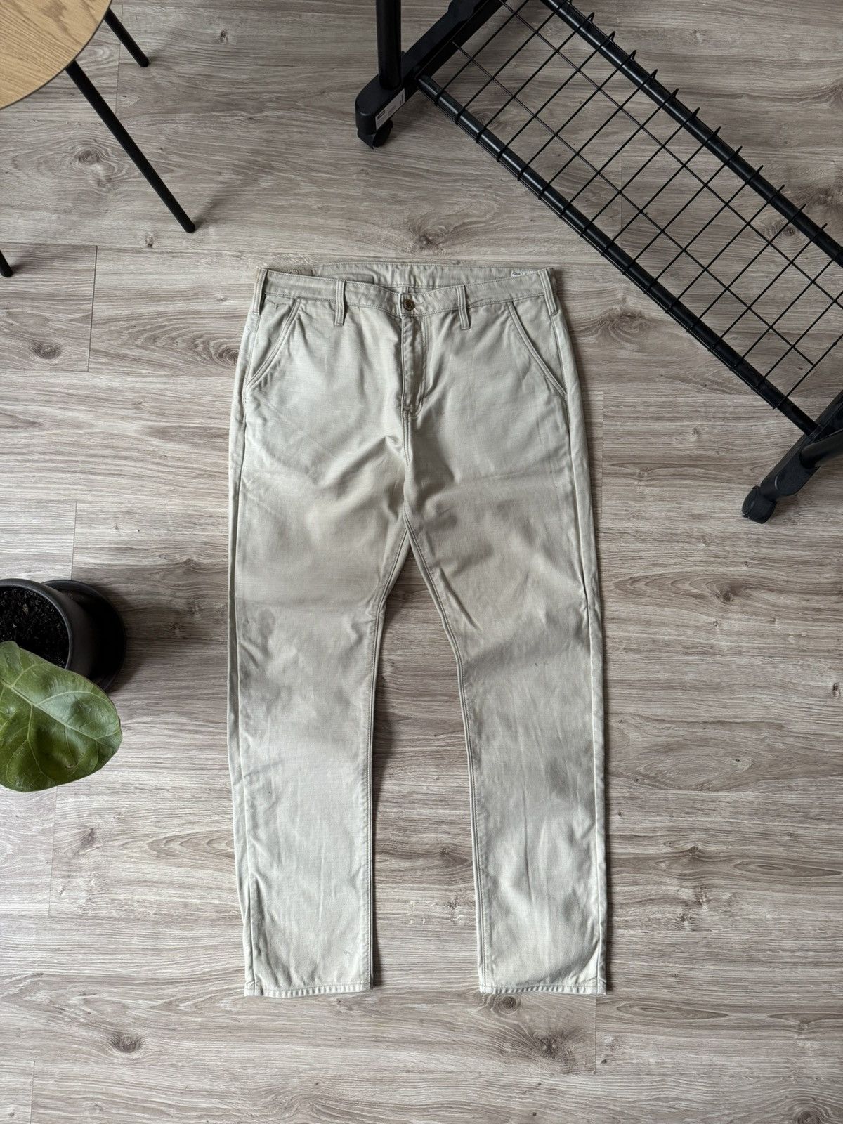 Benzak Denim Developers Benzak Denim Developers Japan BC-01 Tapered Chino Pants Size US 34 / EU 50 - 3 Thumbnail