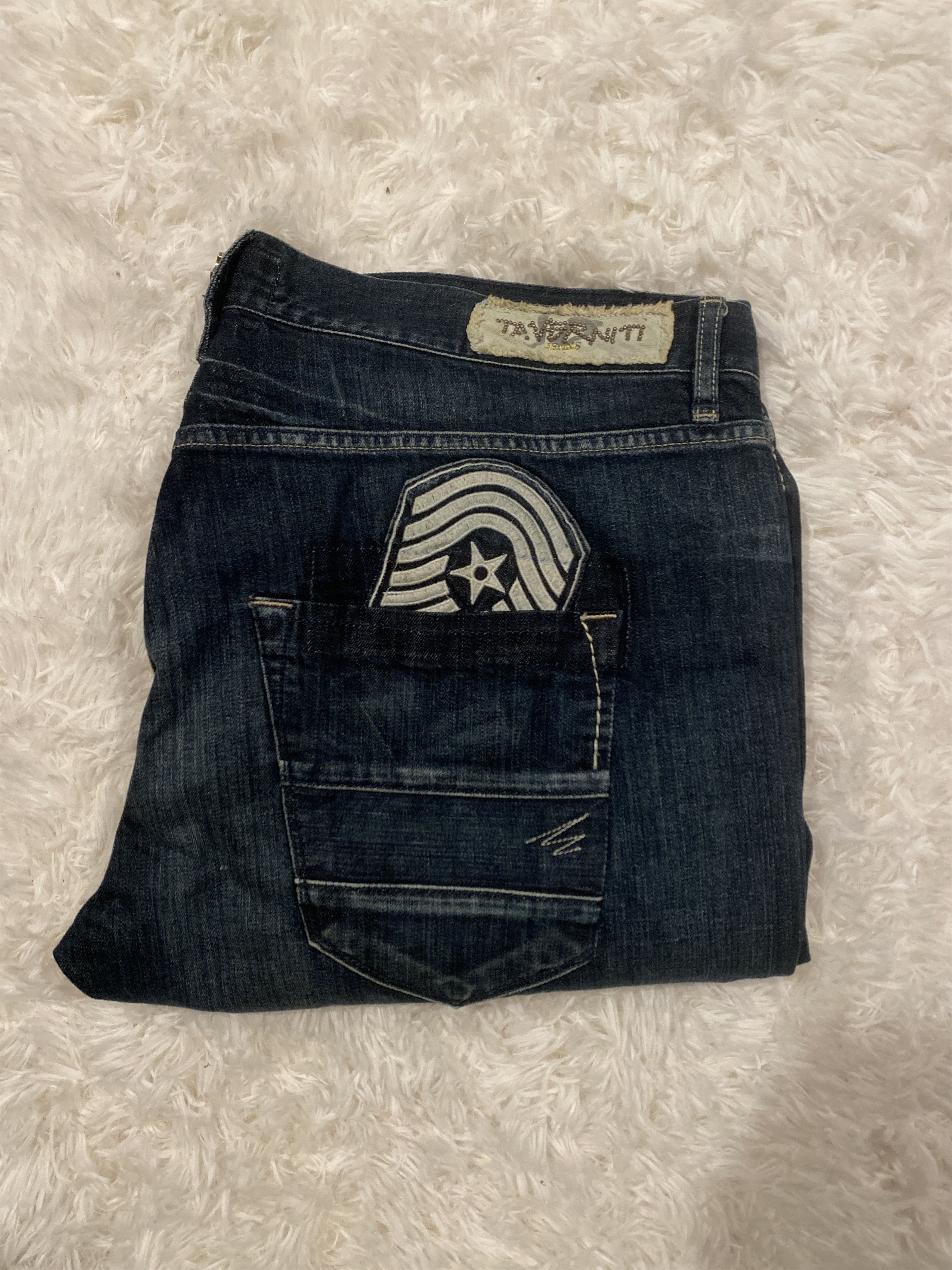 Taverniti Vintage Taverniti SO Embroidered Y2K Jeans By Jimmy Taverni Size US 42 / EU 58 - 11 Thumbnail