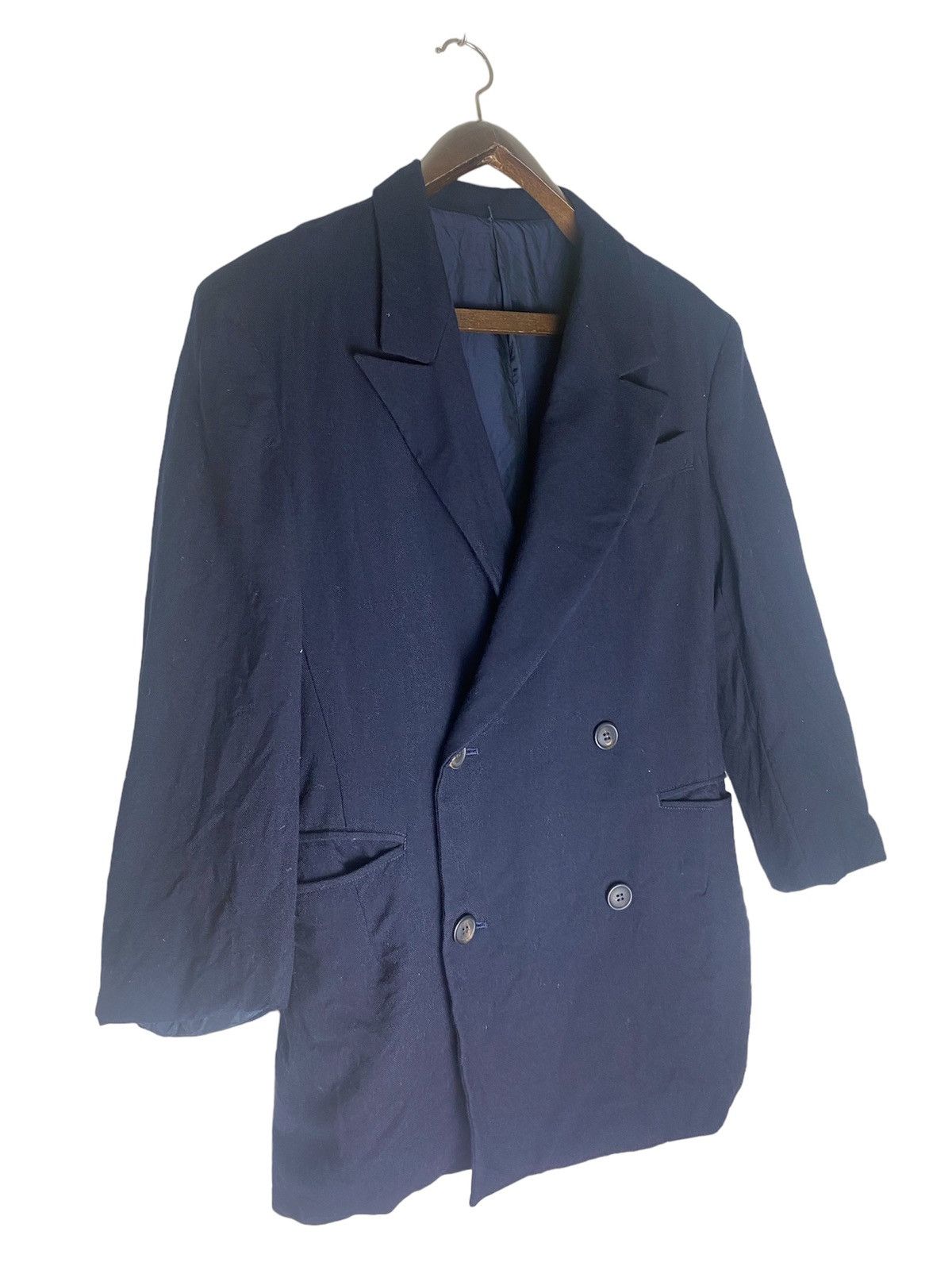 Y's × Yohji Yamamoto Y’s Yohji Yamamoto Wool Blazer Jacket Size US S / EU 44-46 / 1 - 2 Thumbnail