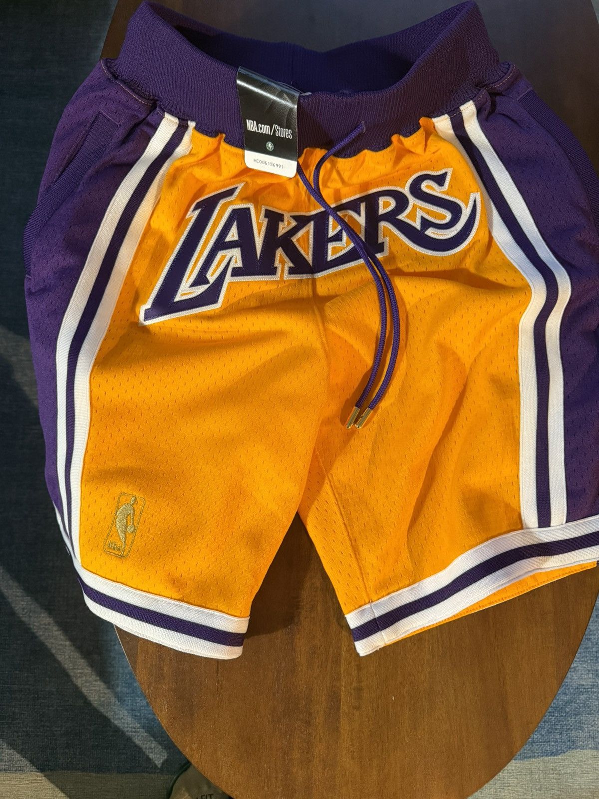 just don Lakers XL 新品未使用 Lakers Just Don Shorts | Grailed