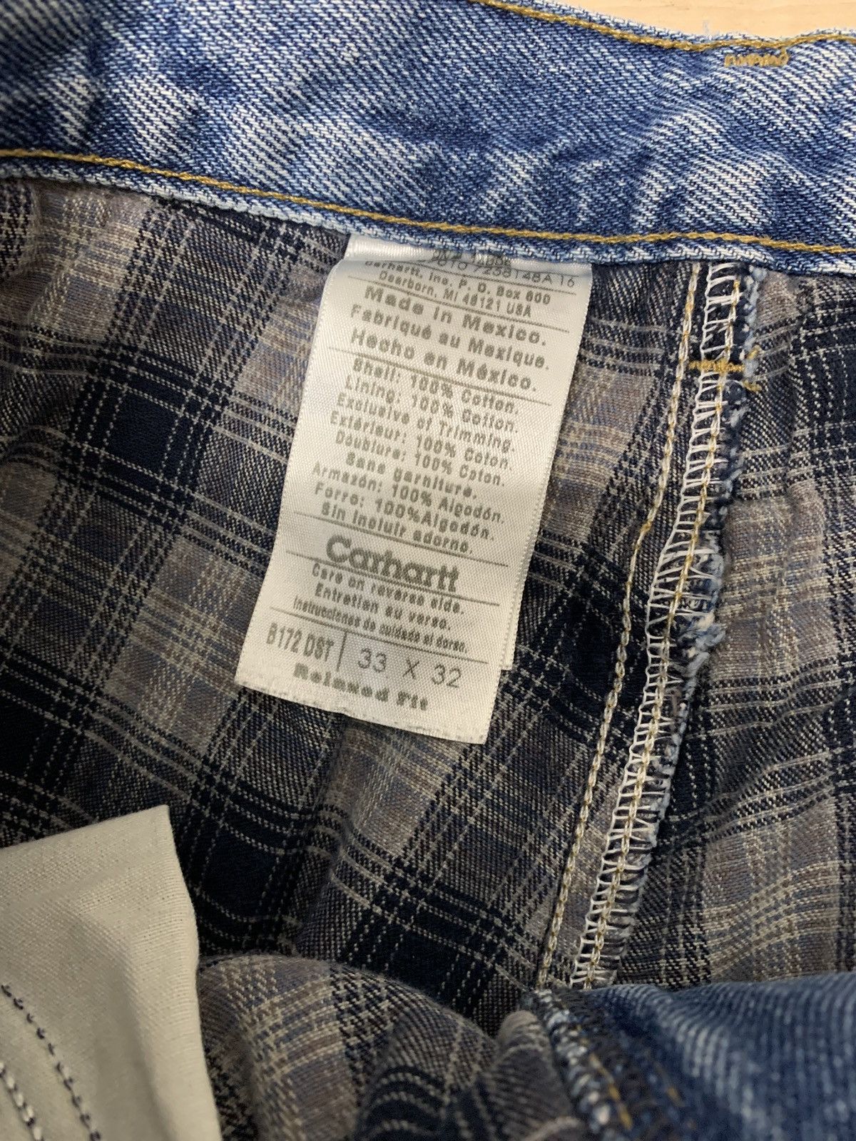 Carhartt × Vintage Vintage carhartt jeans Size US 33 - 2 Thumbnail