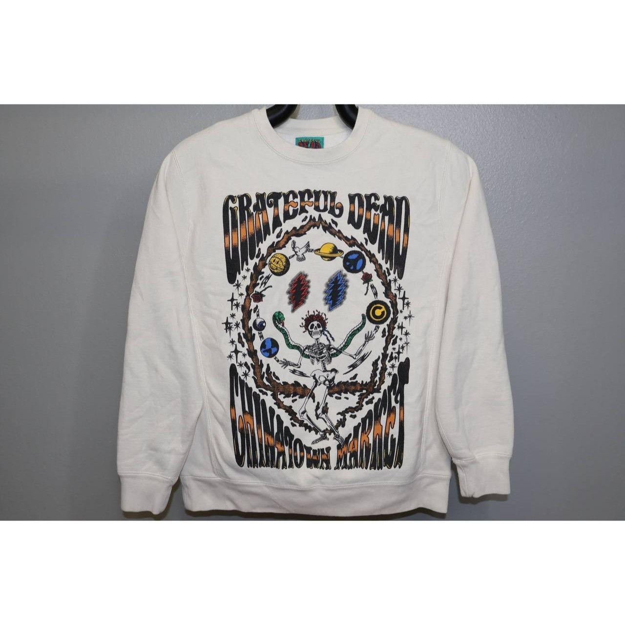 Vintage Grateful Dead X Chinatown Market Crewneck Sweatshirt Size M Size US M / EU 48-50 / 2 - 1 Thumbnail