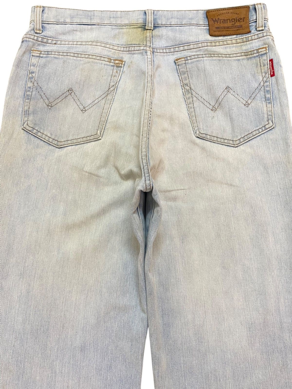 Wrangler Vintage Wrangler Faded Wash Grunge Distressed Baggy Jeans Size US 31 - 4 Thumbnail