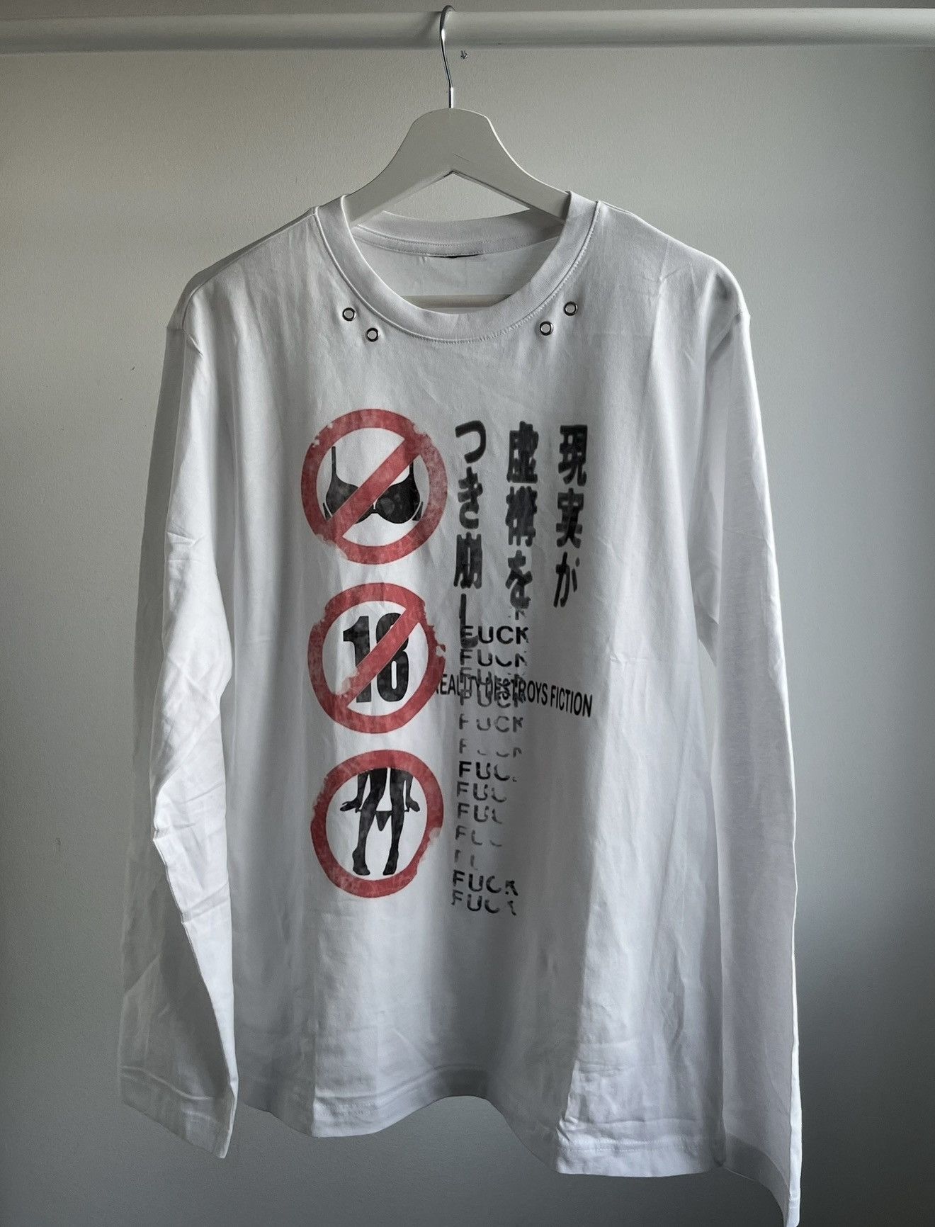 Other baggy longsleeve prohibited signs opium archive streetwear Size US M / EU 48-50 / 2 - 2 Thumbnail