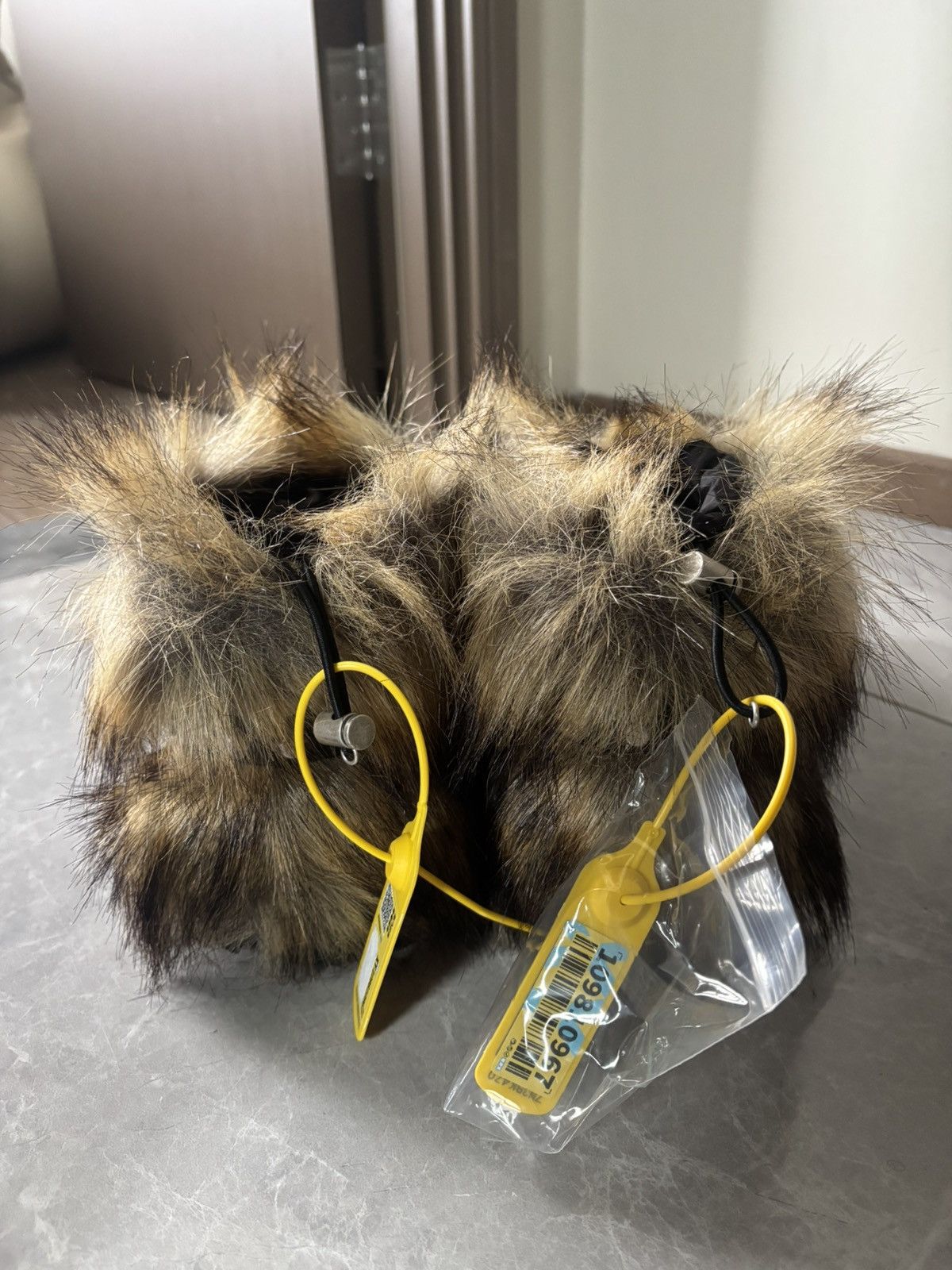 Miu Miu runway snow boots