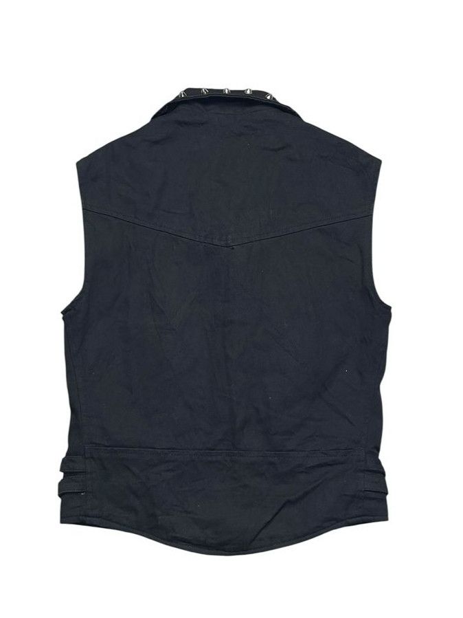 Seditionaries ACDC Leather Punk Vest Jacket Spike Studded Style Size US M / EU 48-50 / 2 - 2 Thumbnail
