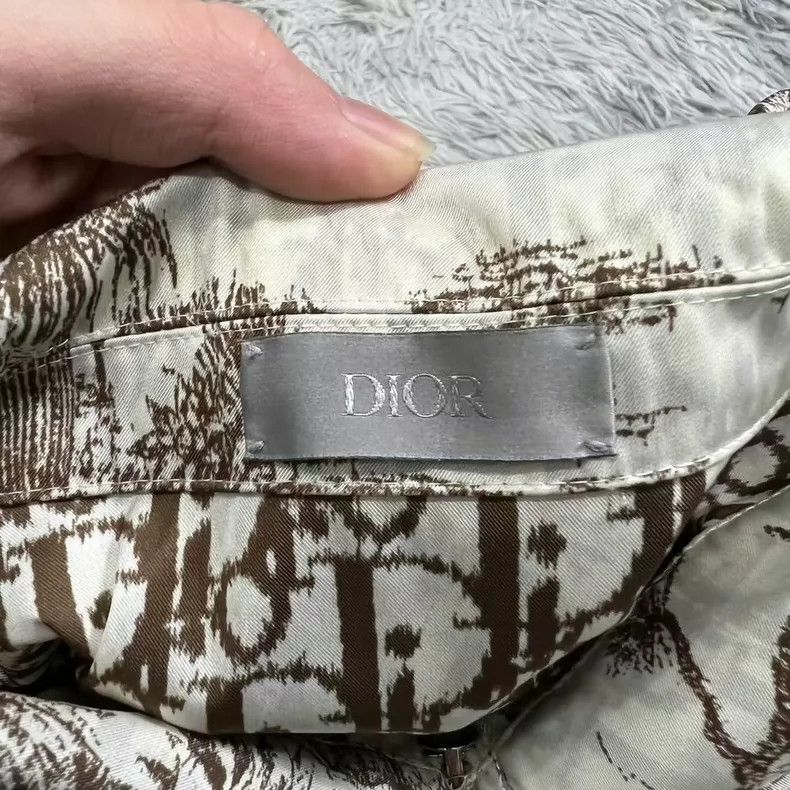 Dior Dior Zipper lapel cactus pattern printed jacket Size US S / EU 44-46 / 1 - 3 Thumbnail