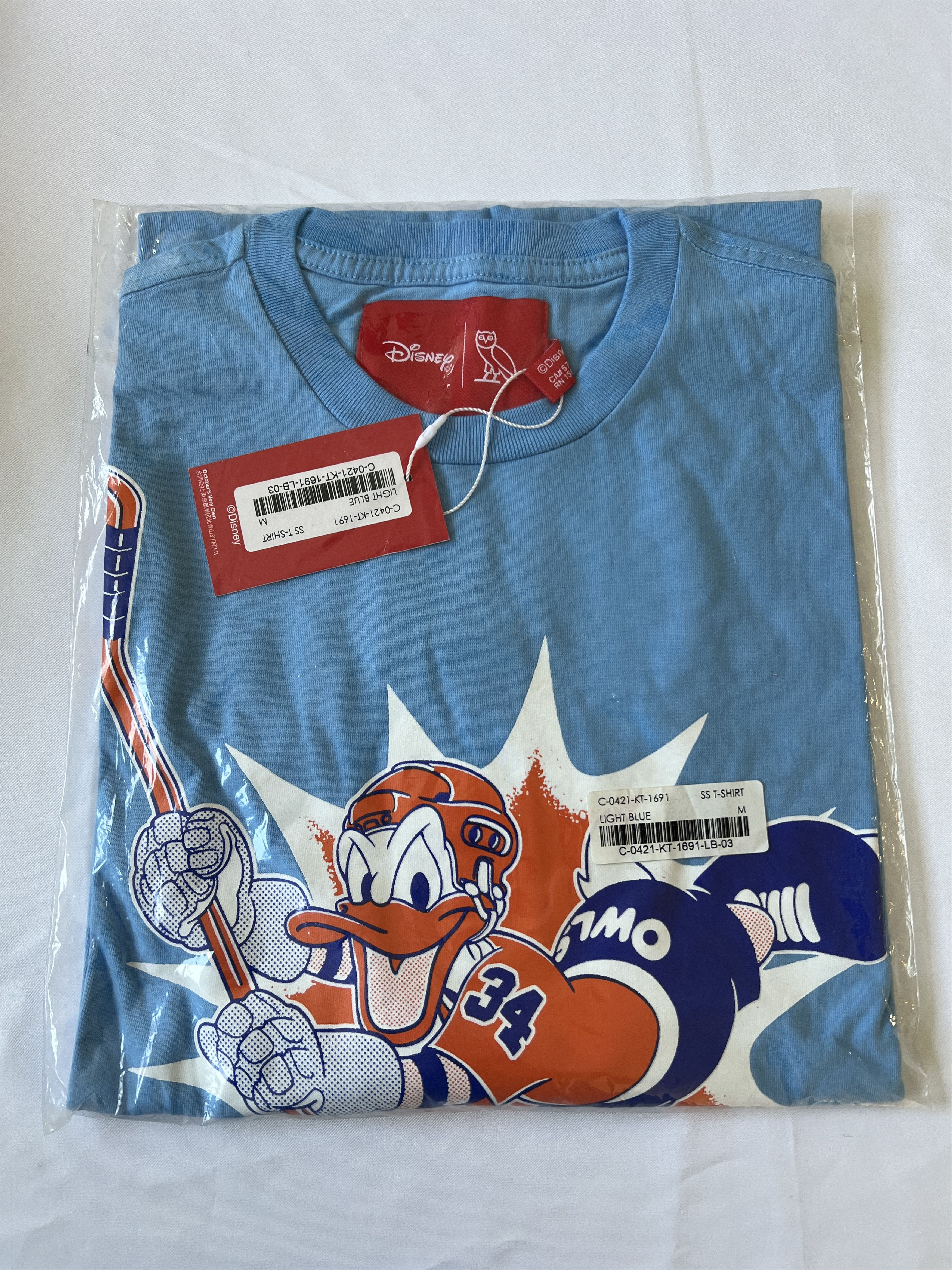 Disney OVO x Disney Donald "OWLS" T-shirt Size US M / EU 48-50 / 2 - 1 Thumbnail
