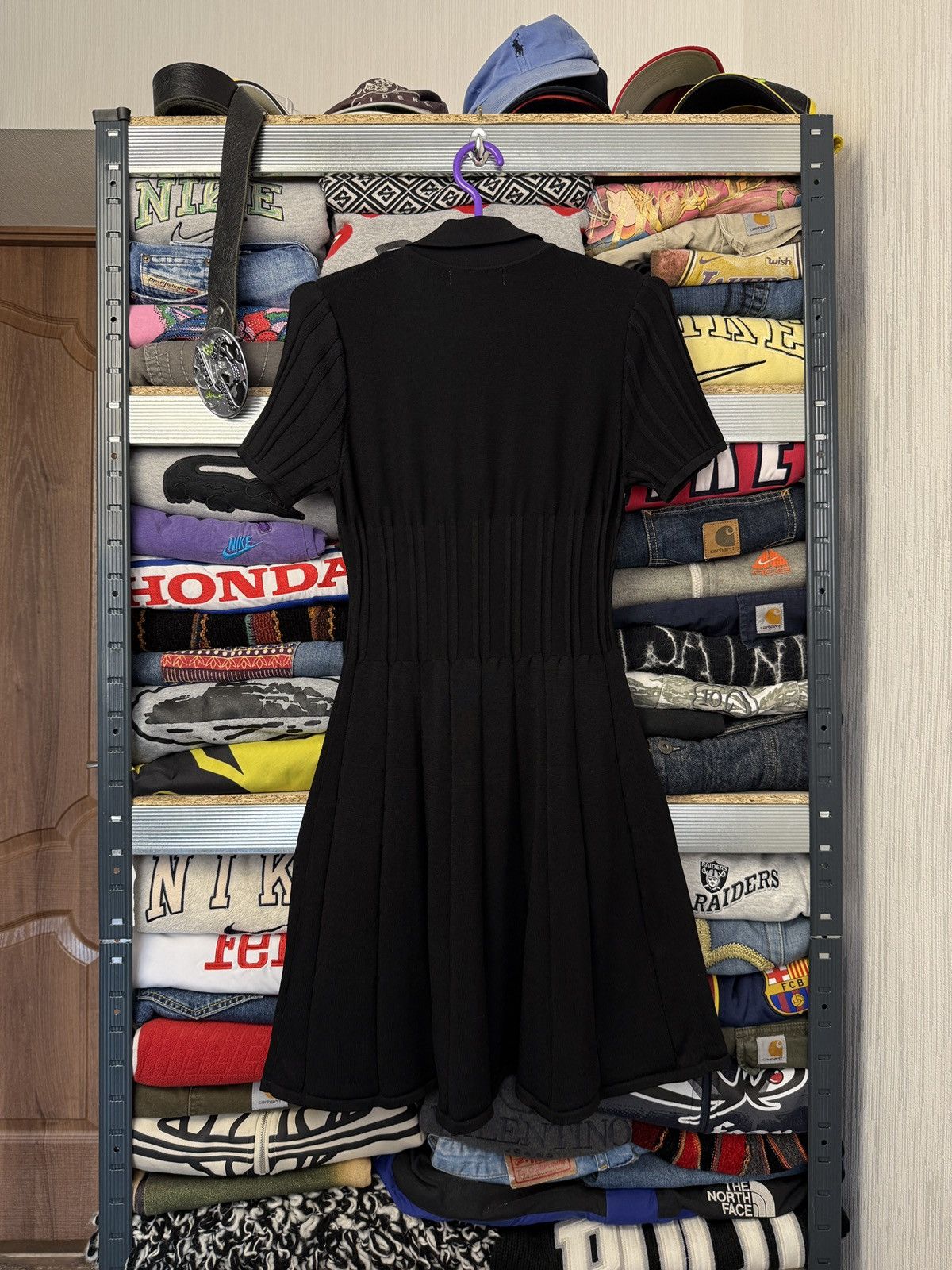 Balmain Balmain Arhive Fine knit dress with Metal buttons Size M / US 6-8 / IT 42-44 - 2 Thumbnail