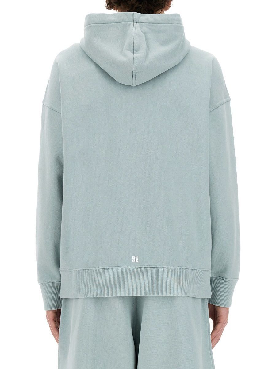 Givenchy o1srvl11e0925 Hoodie in Light Blue Size US L / EU 52-54 / 3 - 4 Thumbnail