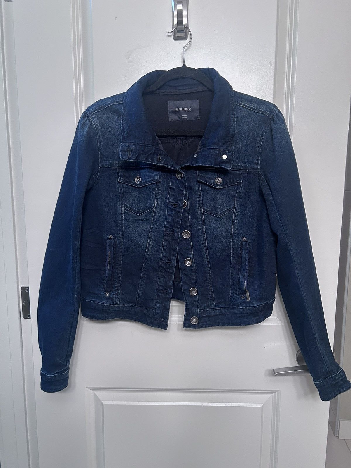 Bonobos Woman’s large denim button up jean jacket Size L / US 10 / IT 46 - 1 Thumbnail