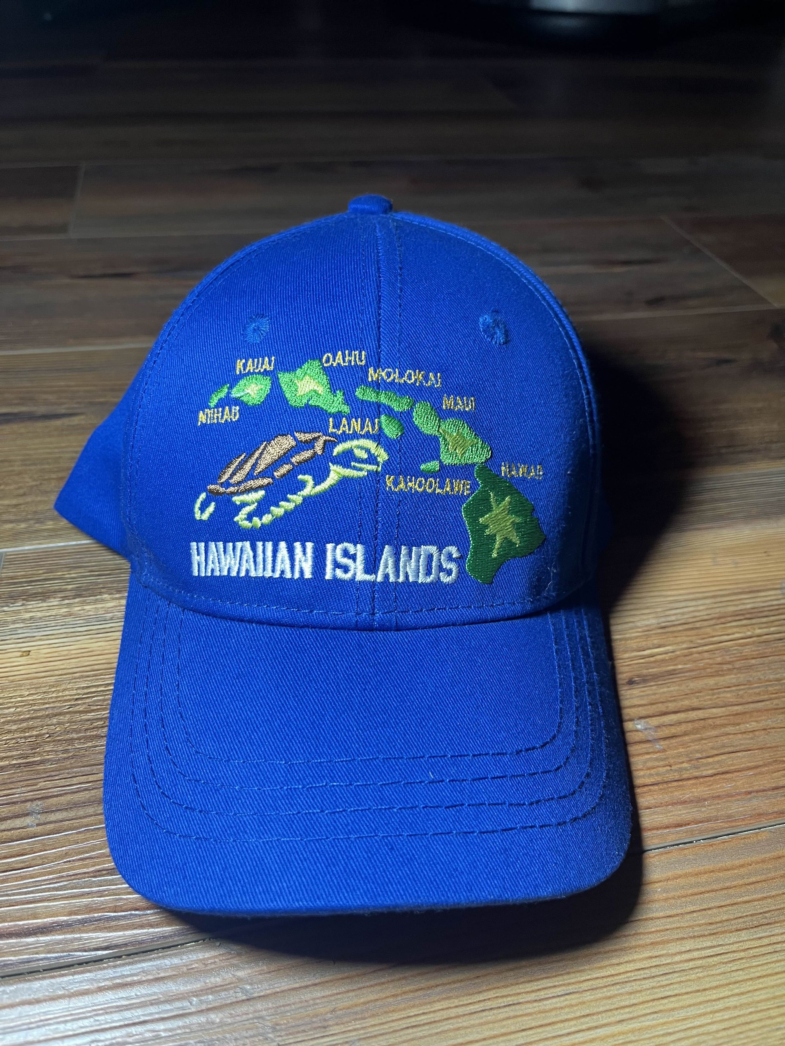 Vintage Hawaiian Islands Turtle Baseball Cap / Hat Size ONE SIZE - 1 Thumbnail