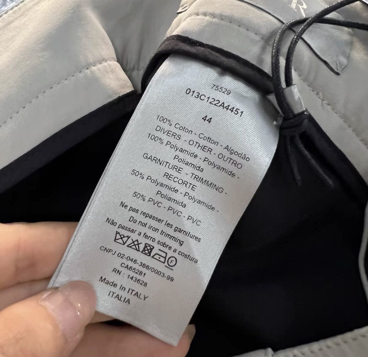 Dior Dior grey pocket cargo pants J41 Size 30" / US 8 / IT 44 - 5 Thumbnail