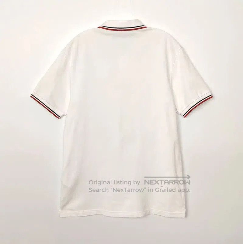 Prada Prada White Cotton Men's Polo Shirt. Size US M / EU 48-50 / 2 - 2 Thumbnail