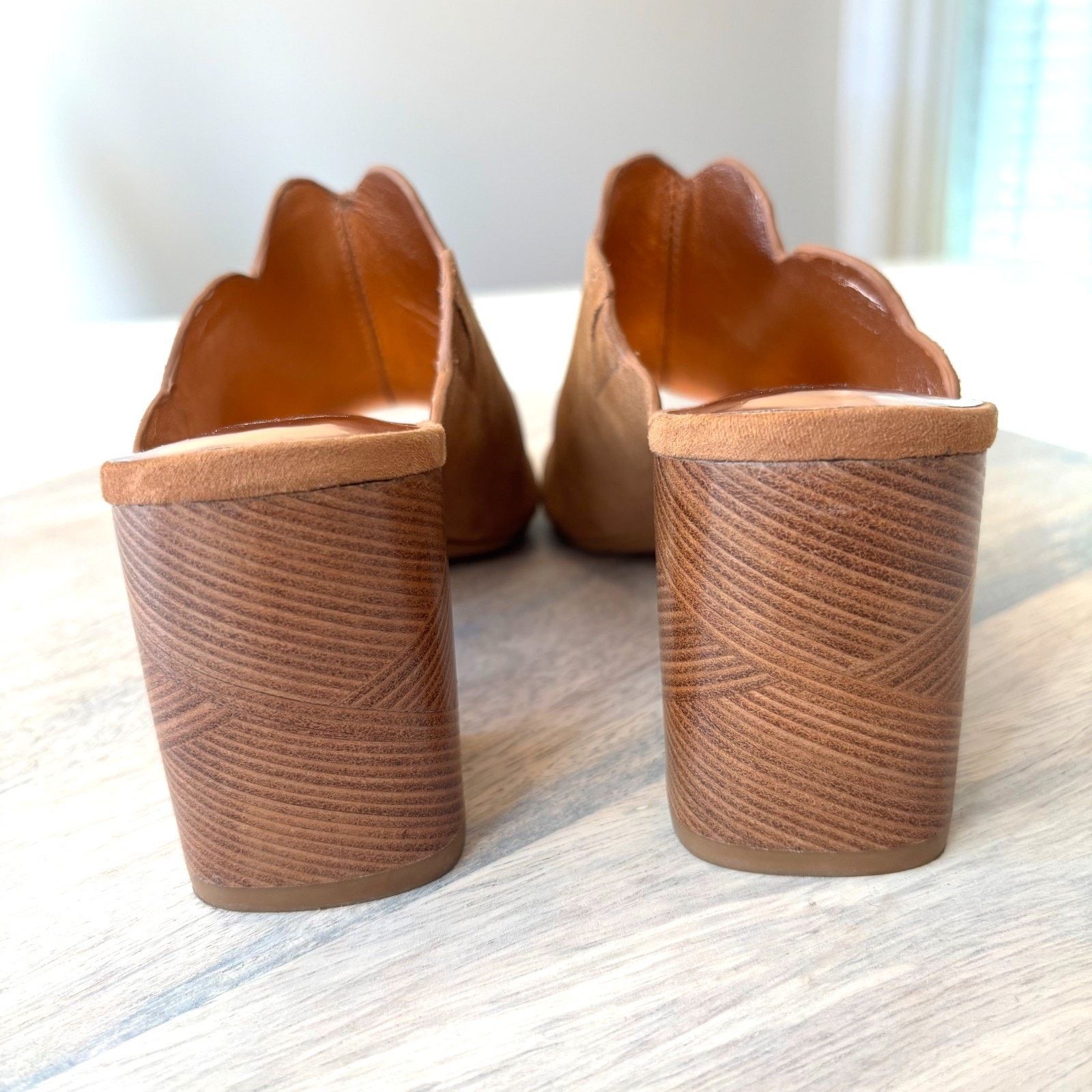 Ted Baker Ted Baker London Suede Heels Women's EU 38 US 7 Brown Block Size US 7 / IT 37 - 7 Thumbnail