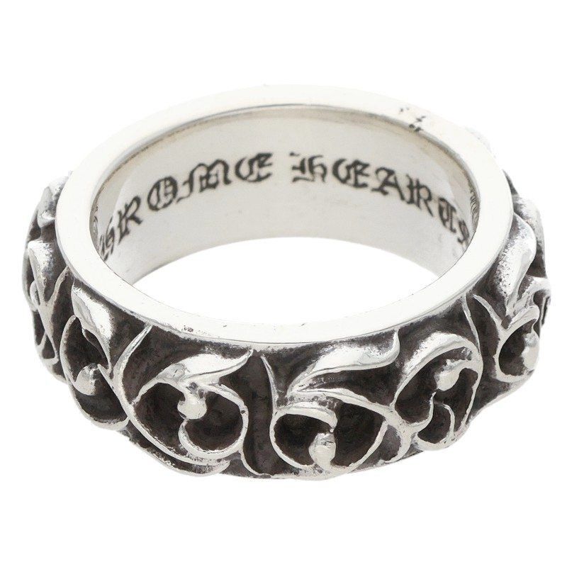 Chrome Hearts Chrome Hearts Eternity Vine Band Silver Ring Size ONE SIZE - 1 Thumbnail