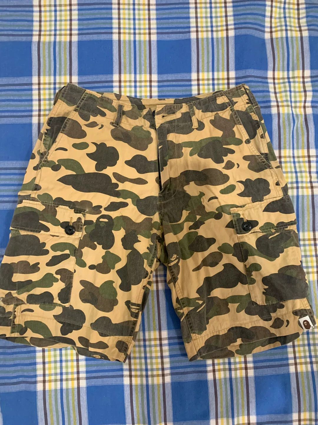 Bape Bape Camo Yellow Casual Pants S Men Size US 30 / EU 46 - 1 Thumbnail