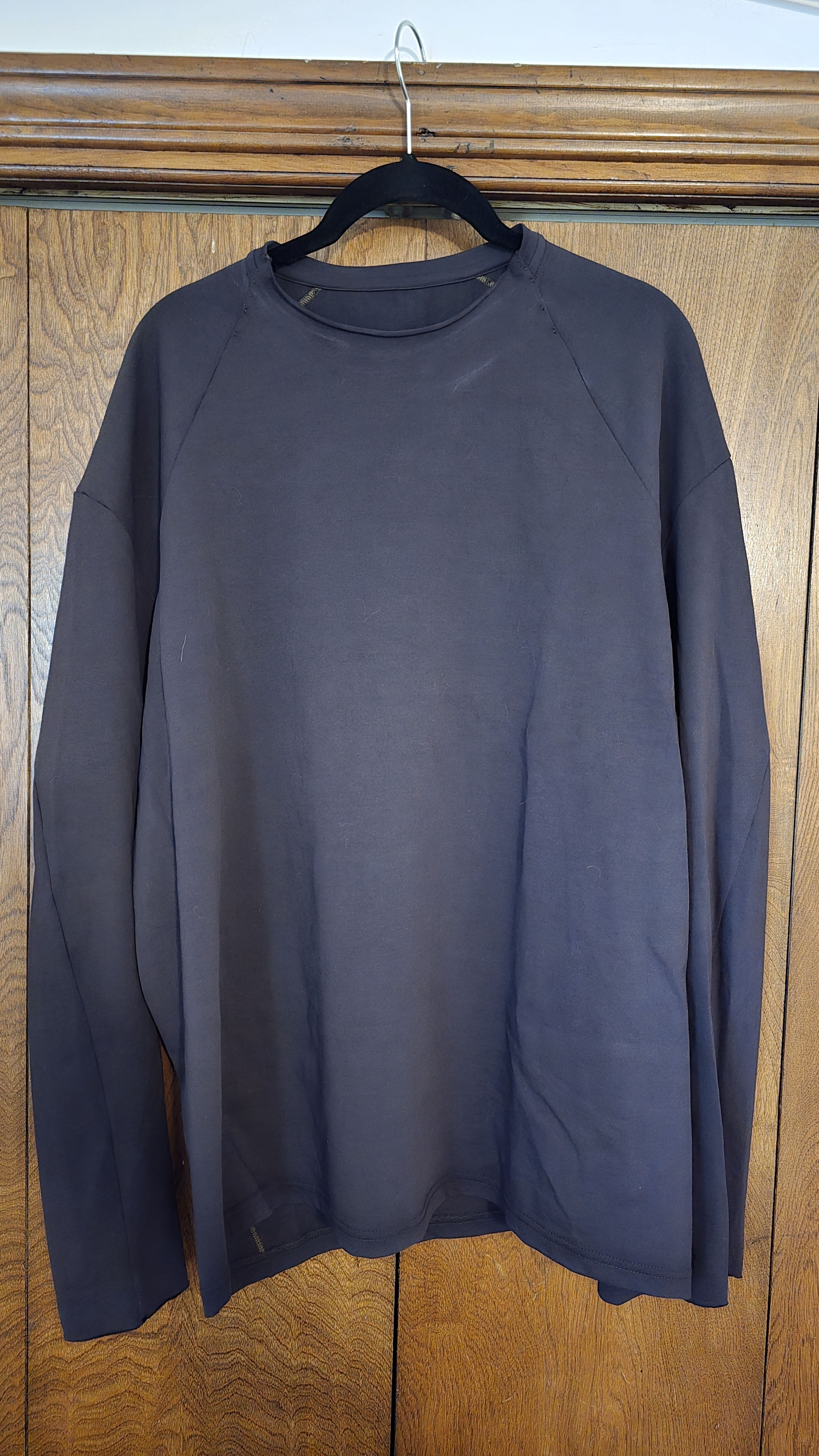 Grey brown cotton longsleeve size 2 (S/M)