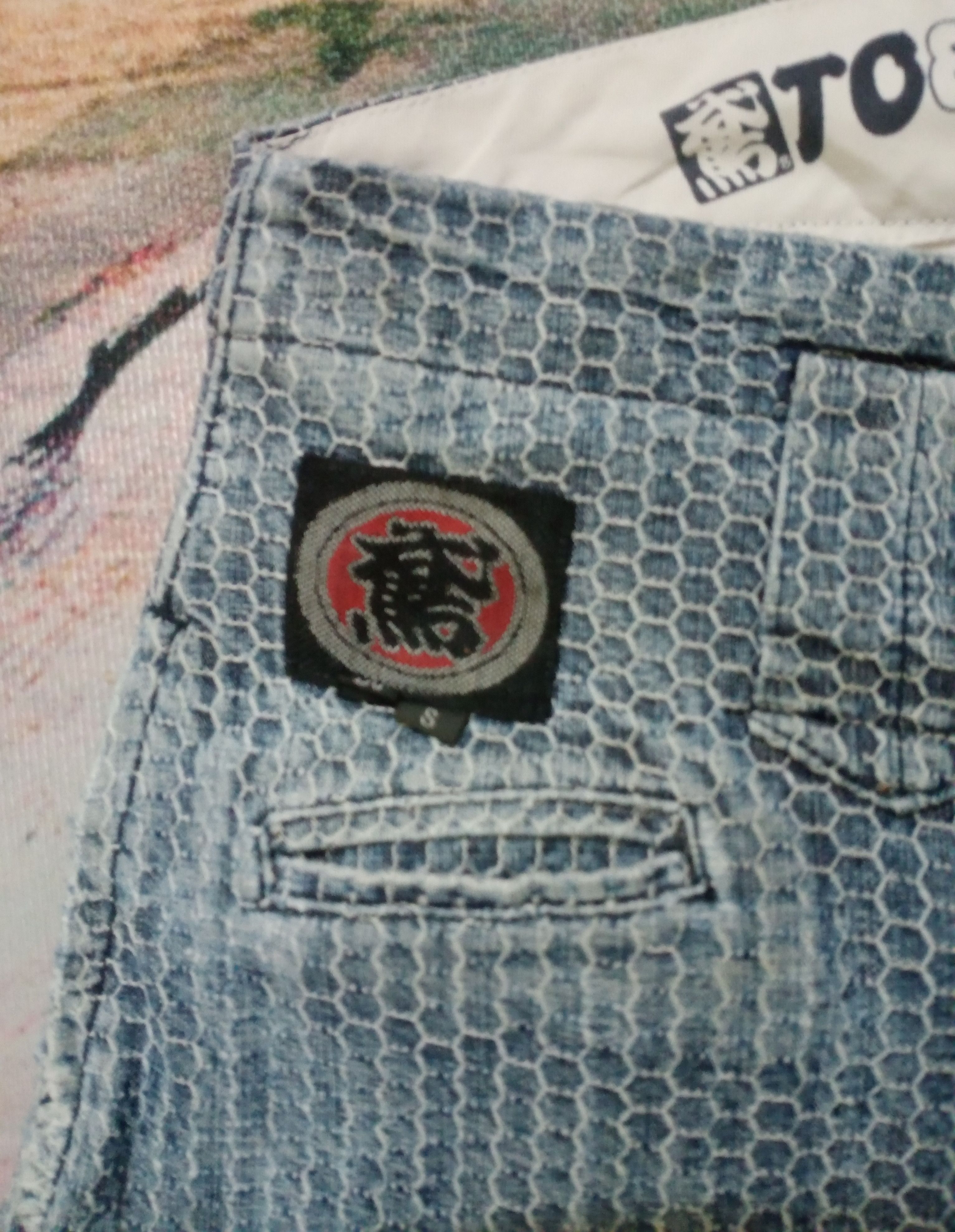 If Six Was Nine Rare Vintage Nikkapokka Japanese TOBI Work Pants Size US 30 / EU 46 - 6 Thumbnail