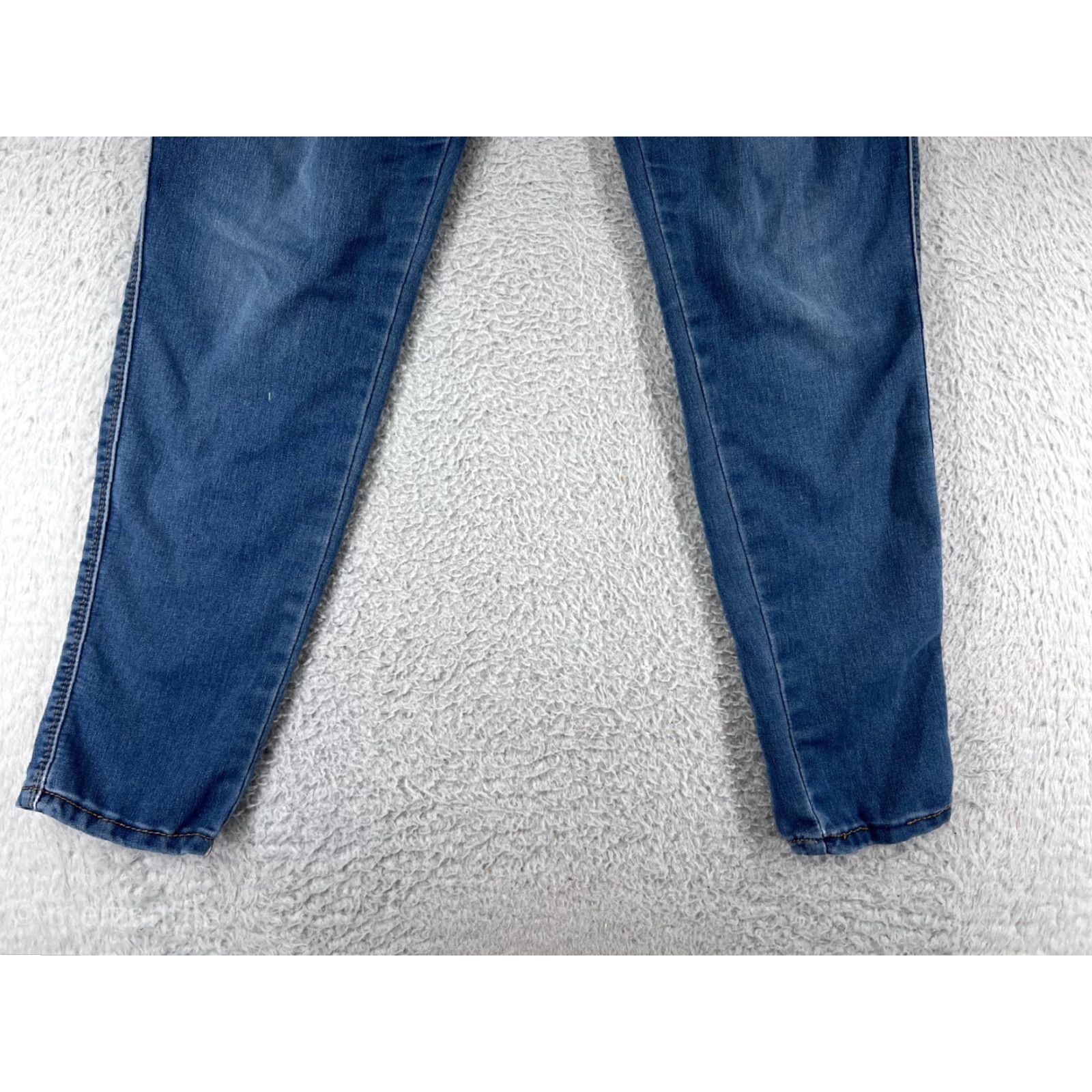 Vintage Seven7 Jeans Womens Jeans Mid Rise Blue Denim Skinny Cotton Blend Embroidered 4 Size 27" / US 4 / IT 40 - 6 Thumbnail