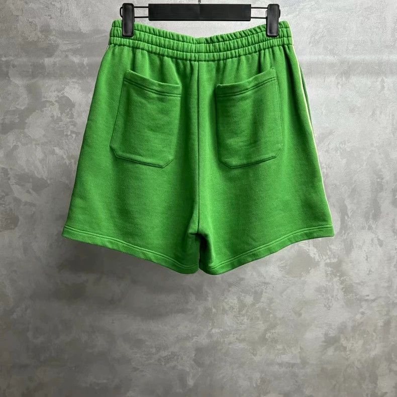 Gucci Gucci Green knitted side label striped embroidered logo sho Size US 27 - 2 Thumbnail
