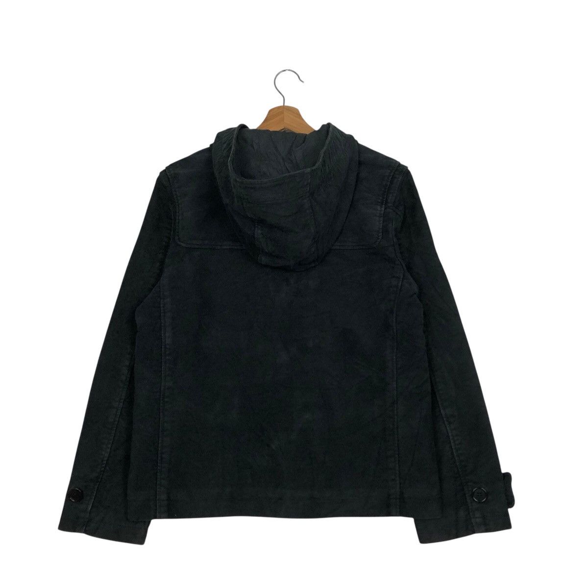 Japanese Brand 📌Rich Black Vintage Chore Jacket MHL Margaret Howell Size US M / EU 48-50 / 2 - 8 Thumbnail