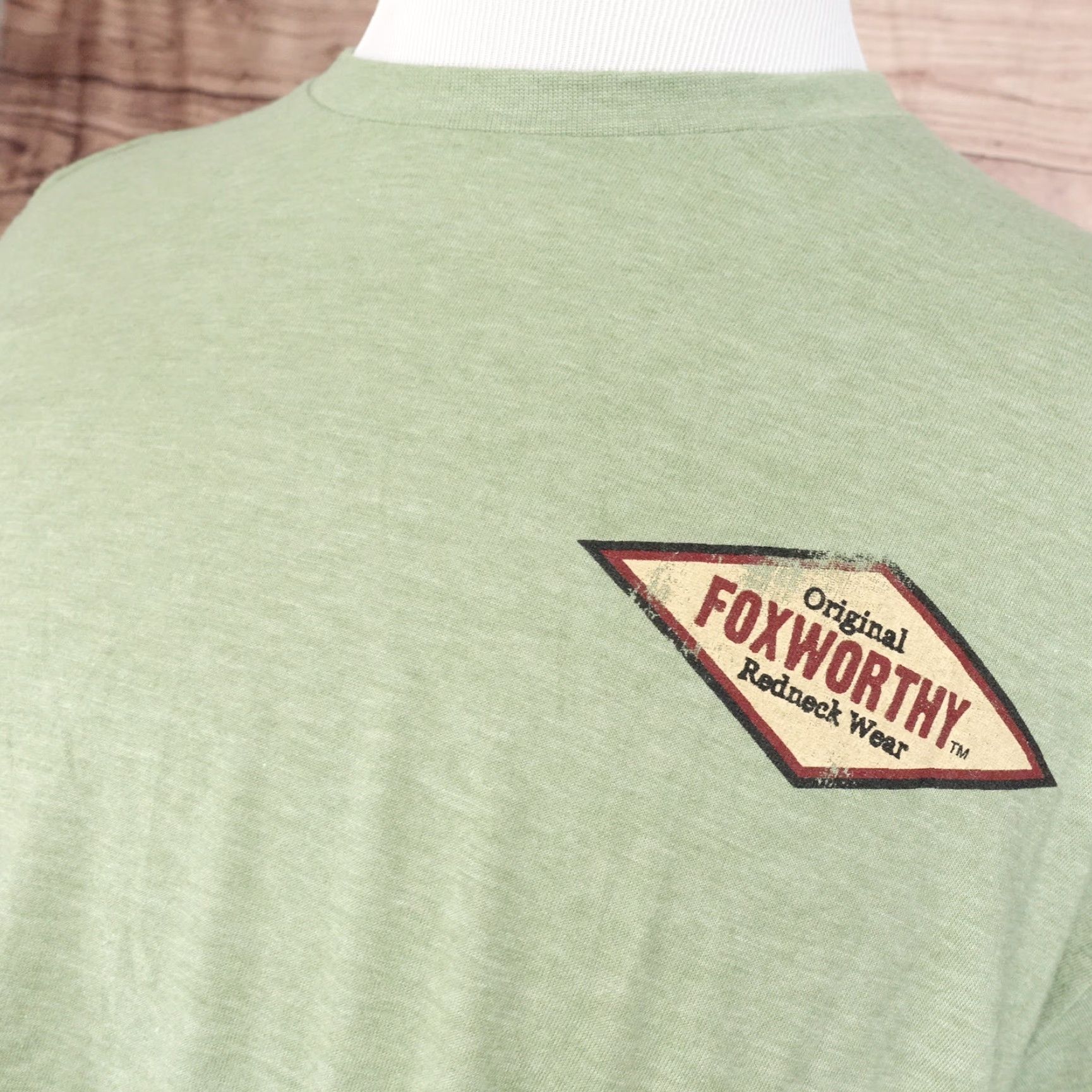 Tultex Jeff Foxworthy Redneck Gear T-Shirt Unisex Adults XL Green Size US XL / EU 56 / 4 - 6 Thumbnail