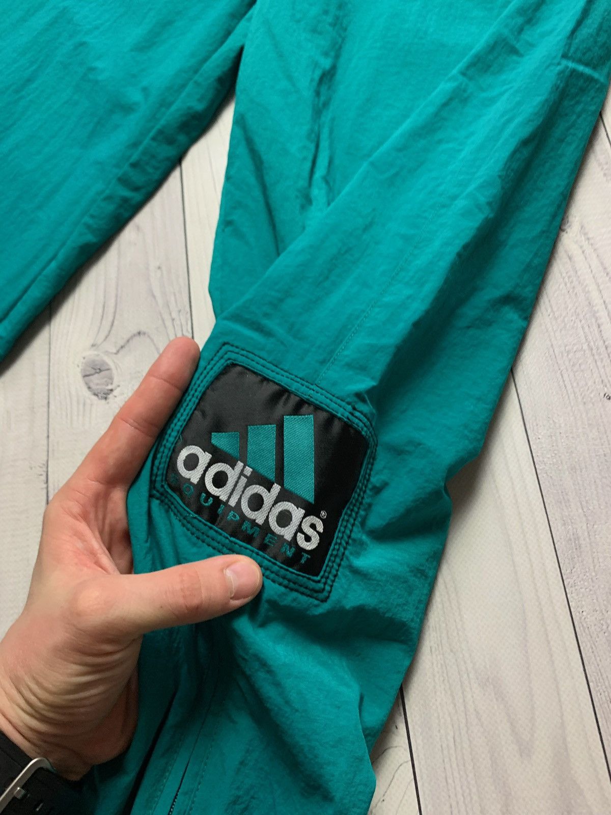 Vintage Adidas equipment vintage track pants Size M- L Size US 31 - 4 Thumbnail