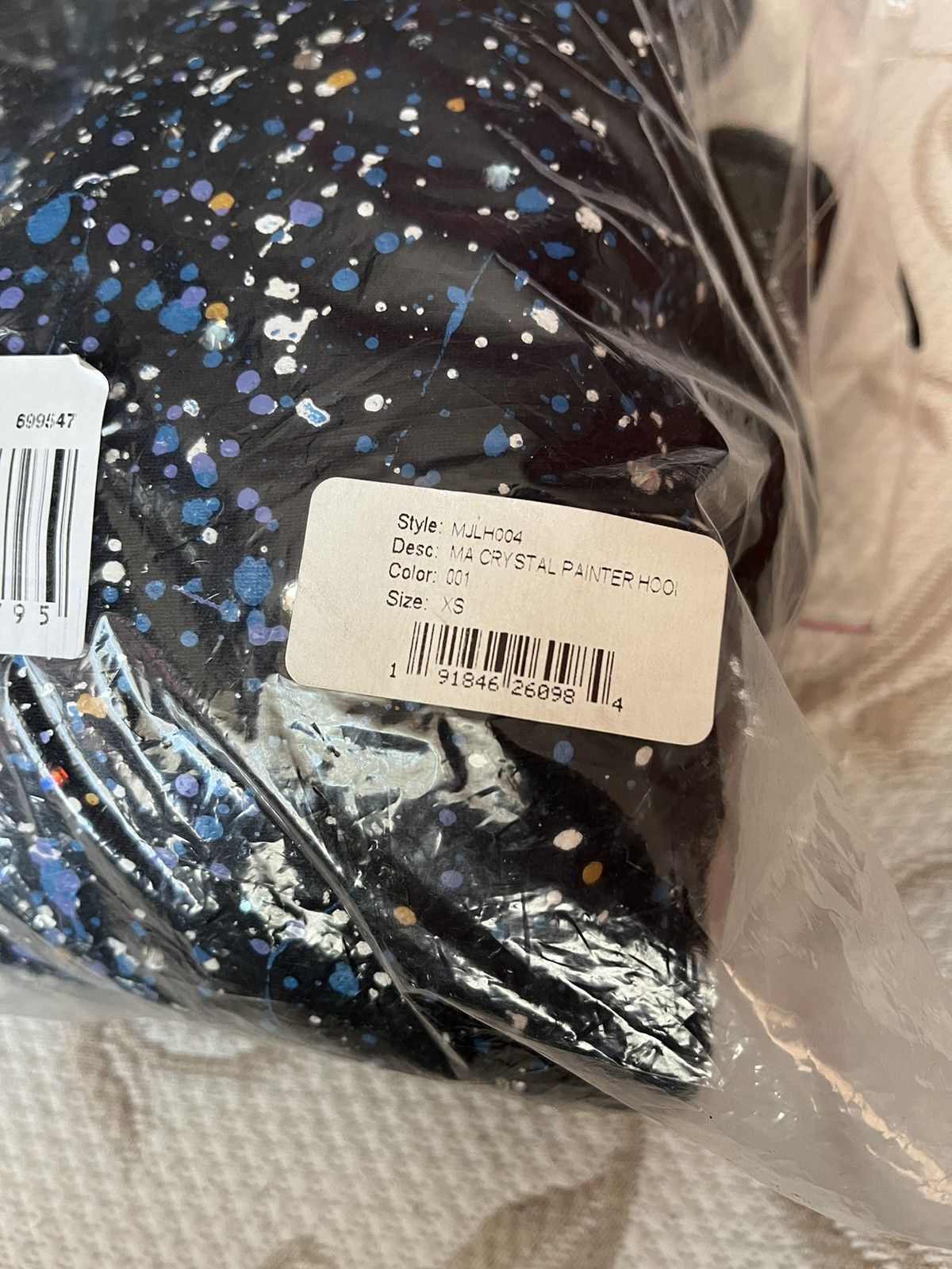 Other 🔥RARE🔥 AMIRI CRYSTAL PAINTER HOODIE Size US XS / EU 42 / 0 - 16 Thumbnail