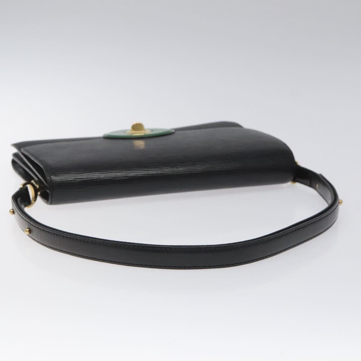 Louis Vuitton LOUIS VUITTON Epi Free Run Shoulder Bag Green Black M52414 Size ONE SIZE - 7 Thumbnail