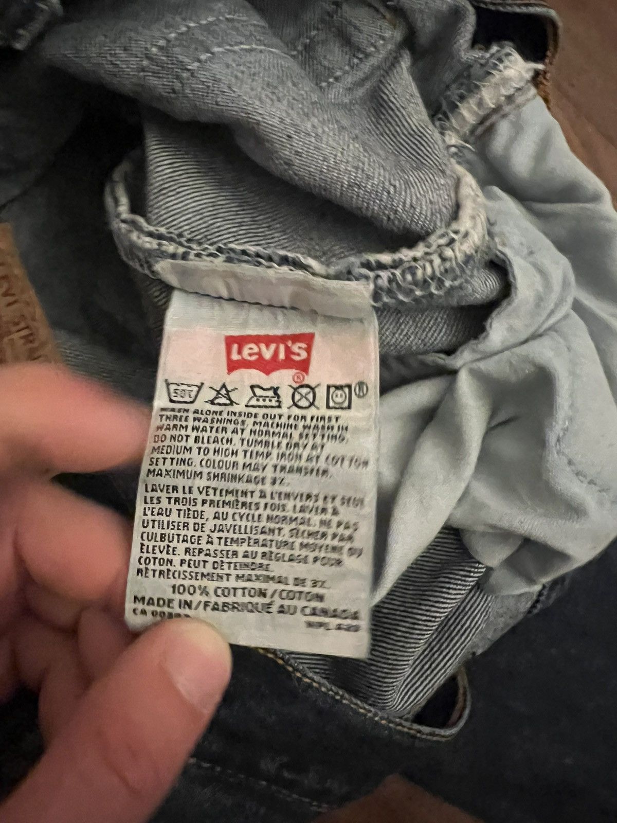 Levi's Vintage 90s Levi’s 501 Denim Jeans Size US 30 / EU 46 - 14 Thumbnail