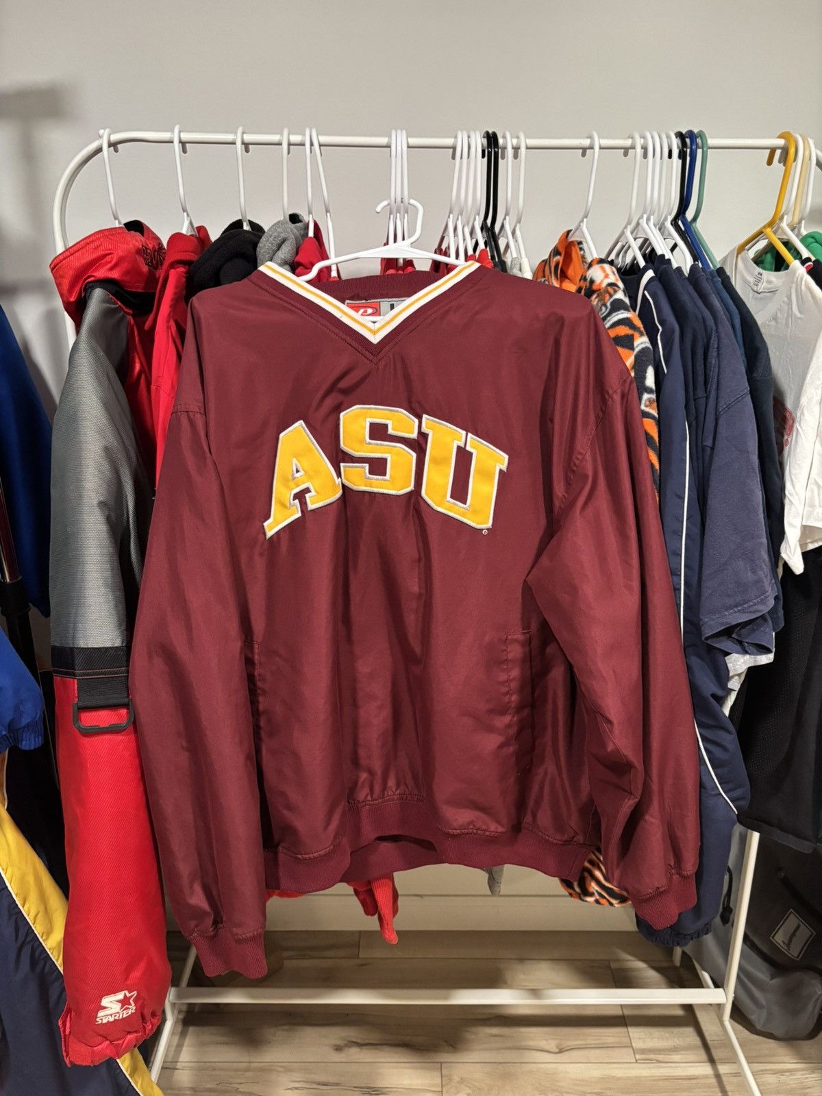 Pro Player × Vintage Vintage Arizona State ASU Pullover Windbreaker Jacket Size US L / EU 52-54 / 3 - 1 Thumbnail