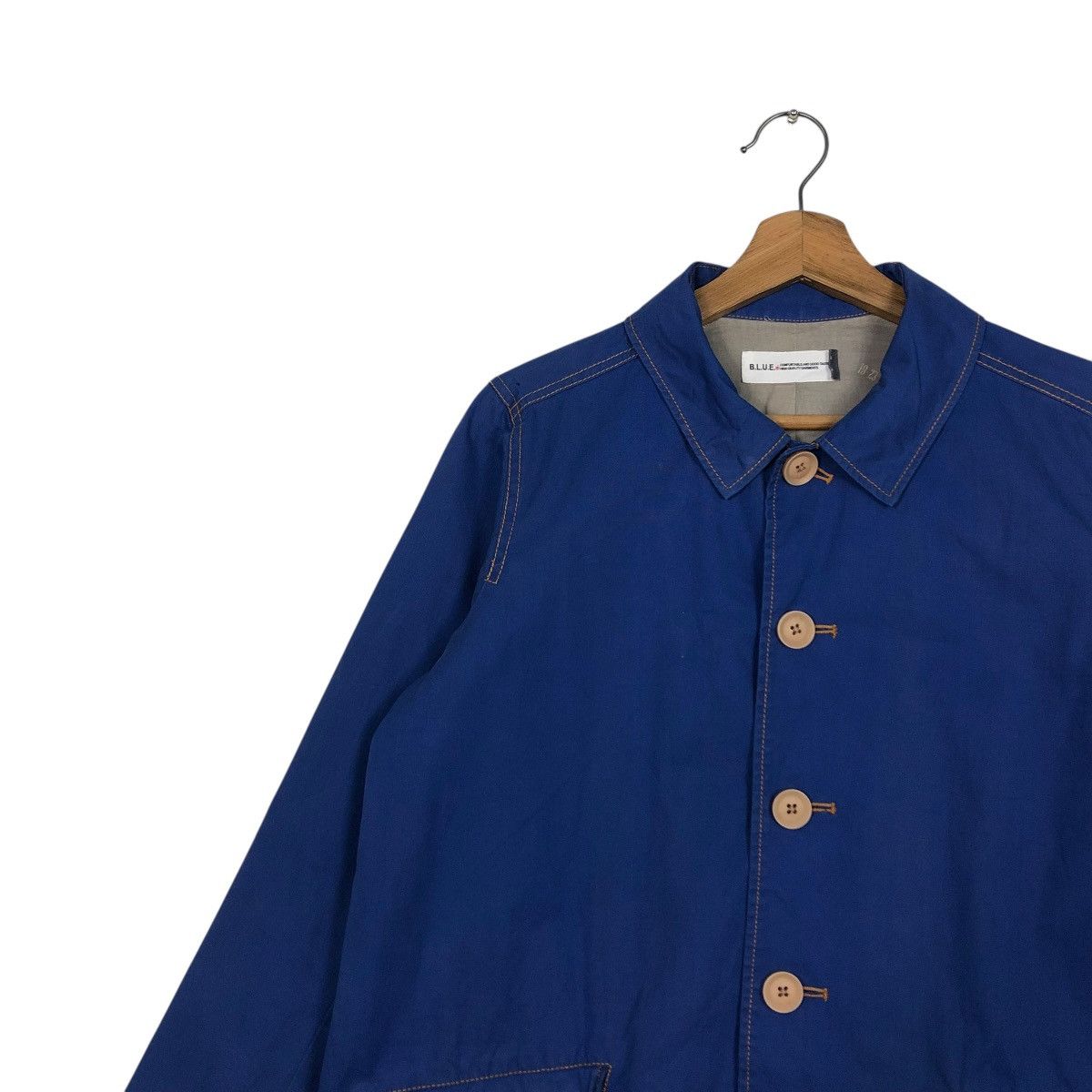 Blue Blue Japan 🔥VINTAGE CHORE WORK JACKET BLUE JAPAN Size US M / EU 48-50 / 2 - 9 Thumbnail