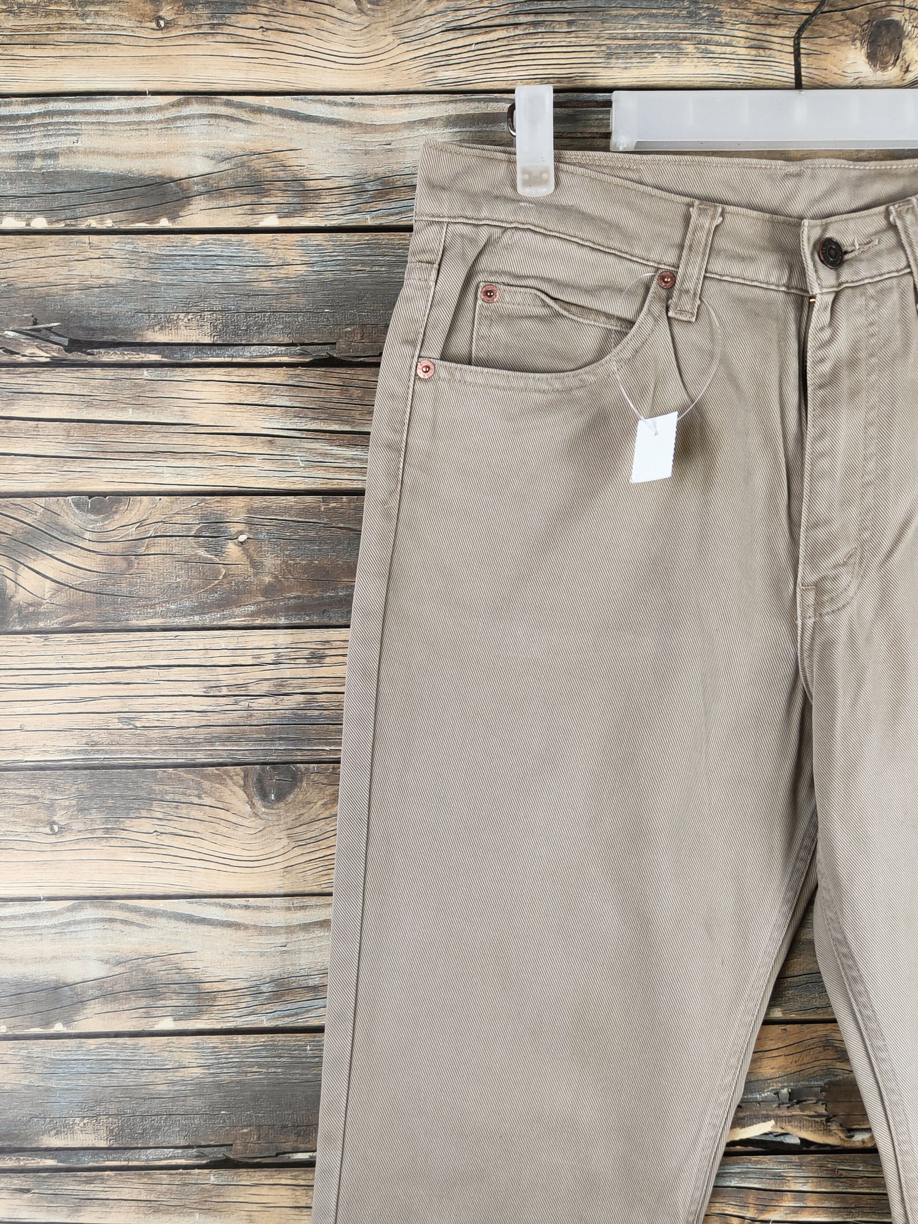 Levi's Levi's Beige Multipocket Soft Jeans #S2842 Size US 32 / EU 48 - 3 Thumbnail