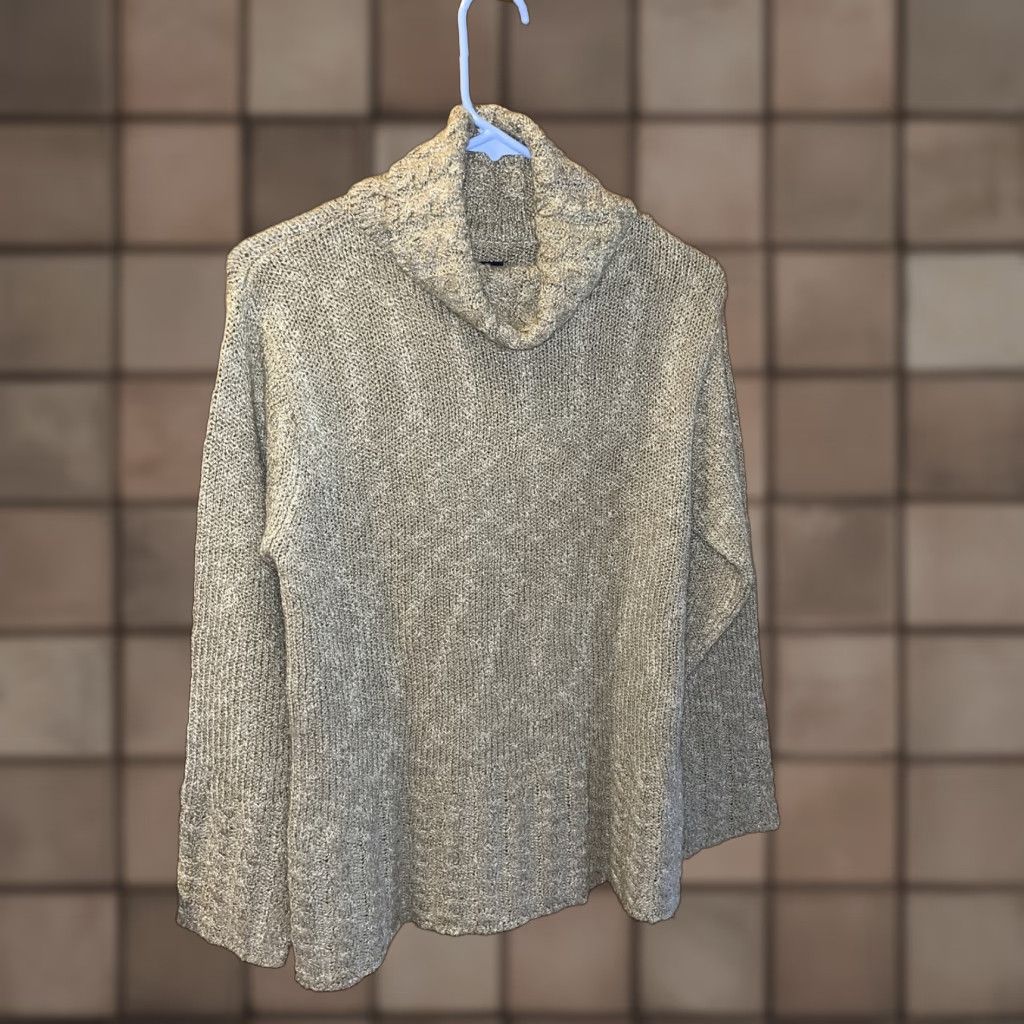 Vintage VINTAGE Wind River Women's Sweater Pullover Turtleneck Size M Knit Casual Warm Fall Winter Gray Size M / US 6-8 / IT 42-44 - 1 Thumbnail