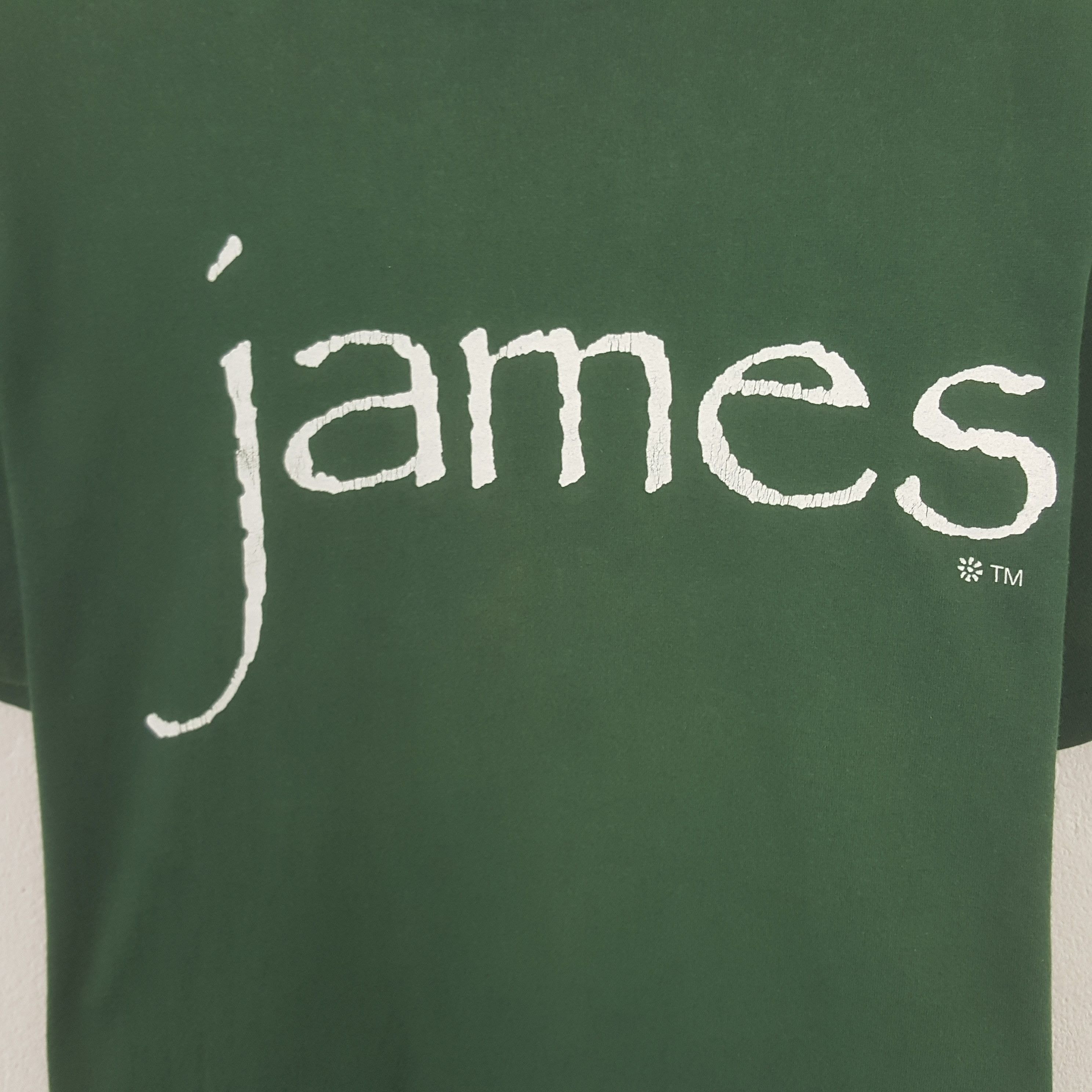 Band Tees Vintage James American Rock Band Tshirt Size US L / EU 52-54 / 3 - 2 Thumbnail