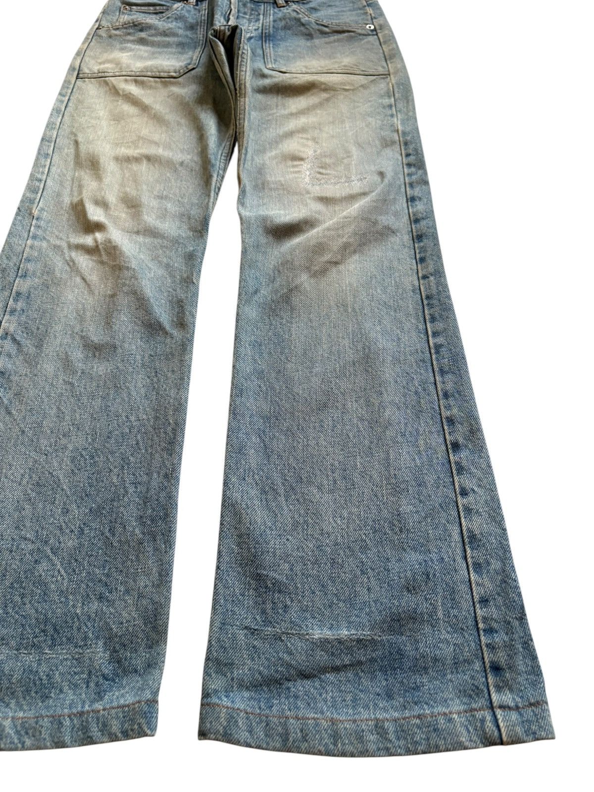 A.P.C. Vintage A.P.C. Button Fly Mud Wash Baker Pants Jeans Size US 28 / EU 44 - 7 Thumbnail