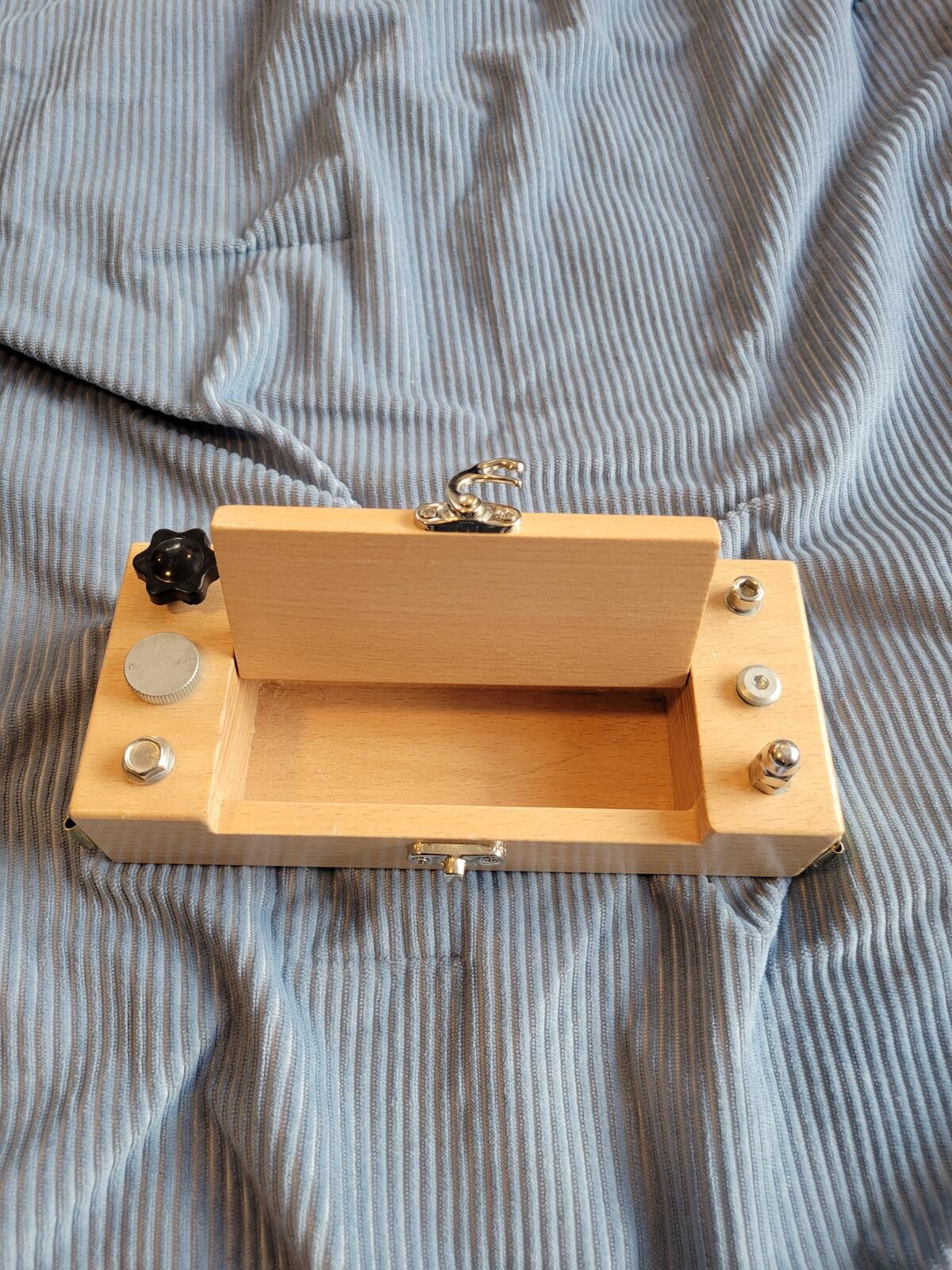 Genetic Manipulation Shinichiro Kuriya Wooden Box with Multiple Bolts and Knobs Size ONE SIZE - 2 Thumbnail