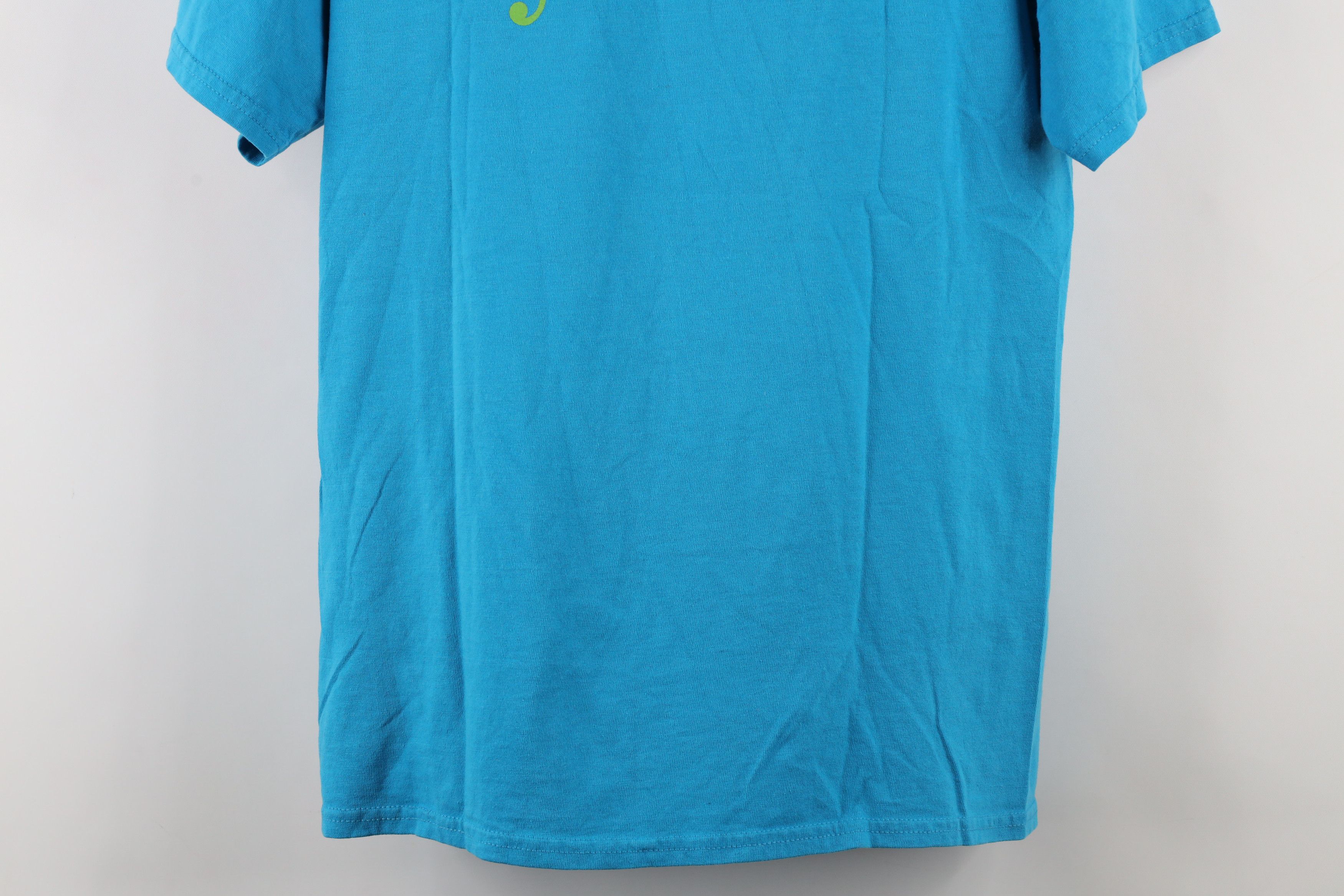 Vintage Vintage 90s Streetwear Your Blues Jazz Saxophone T-Shirt Size US M / EU 48-50 / 2 - 10 Thumbnail