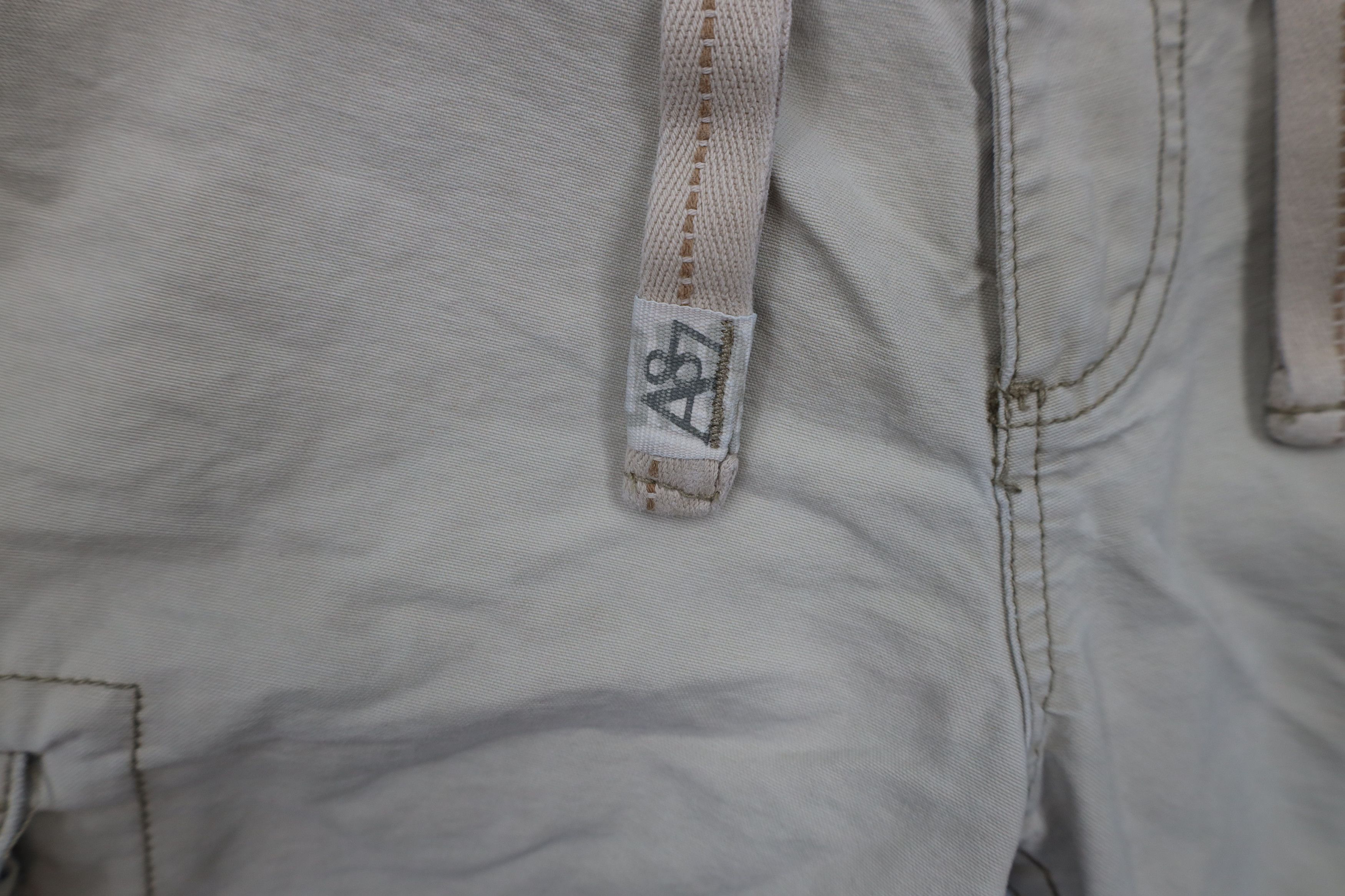 Aeropostale × Vintage Vintage Y2K Aeropostale Flower Cargo Shorts Beige Cotton Size US 31 - 7 Thumbnail