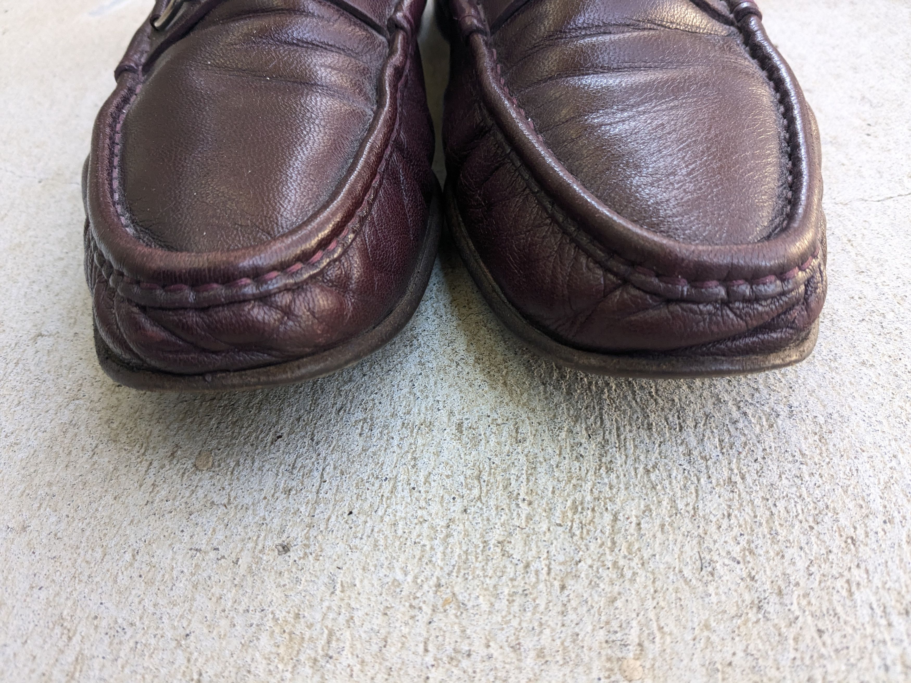 Gucci Gucci Horsebit Loafers Burgundy Leather 10.5 Size US 10.5 / EU 43-44 - 2 Thumbnail