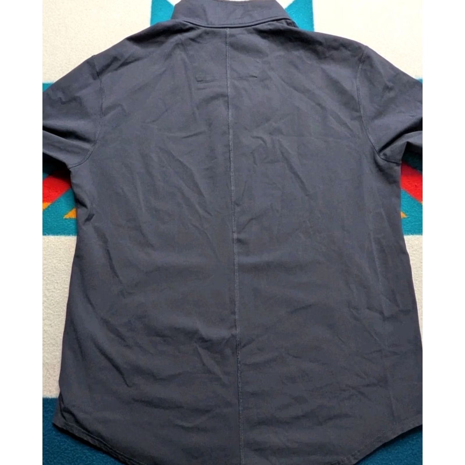 Vintage BYLT Elite Fairway Pullover Jacket 1/4 Zip Golf Stretch L Blue Magnetic Buttons Size US L / EU 52-54 / 3 - 4 Thumbnail