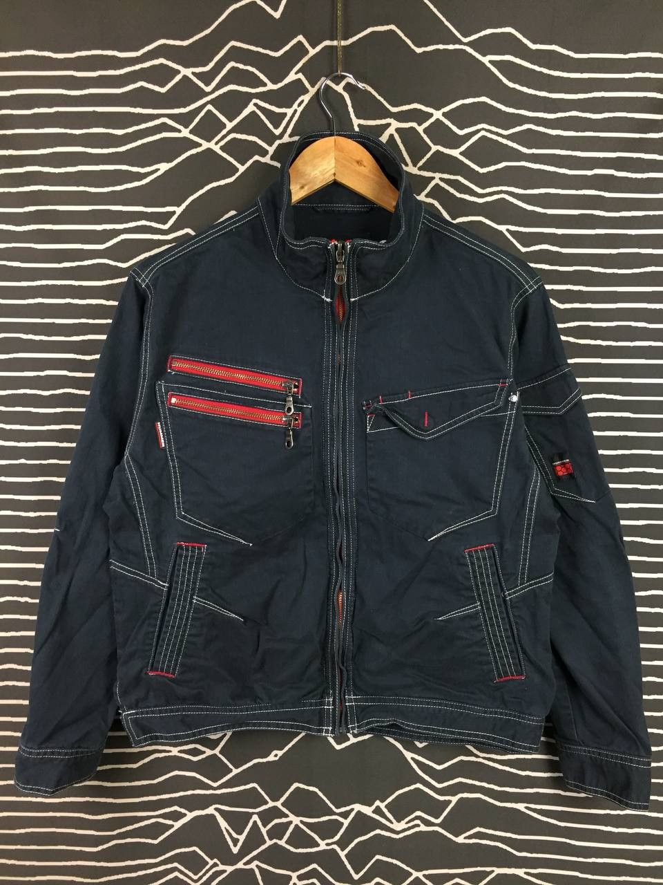 Vintage Hummer Tactical Workwear Utility Cropped Fit Jacket Size US L / EU 52-54 / 3 - 1 Thumbnail