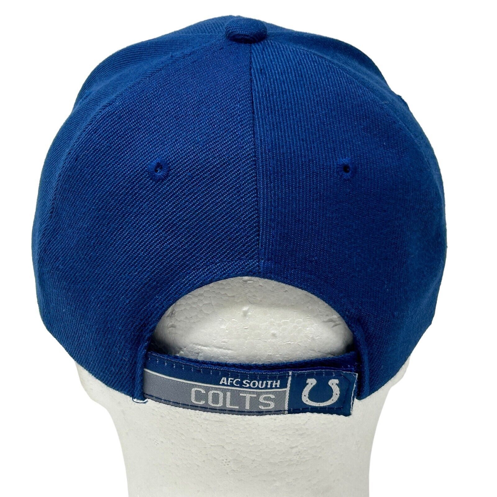 NFL Indianapolis Colts Hat Cap Blue Strapback NFL Team Apparel Size ONE SIZE - 4 Thumbnail