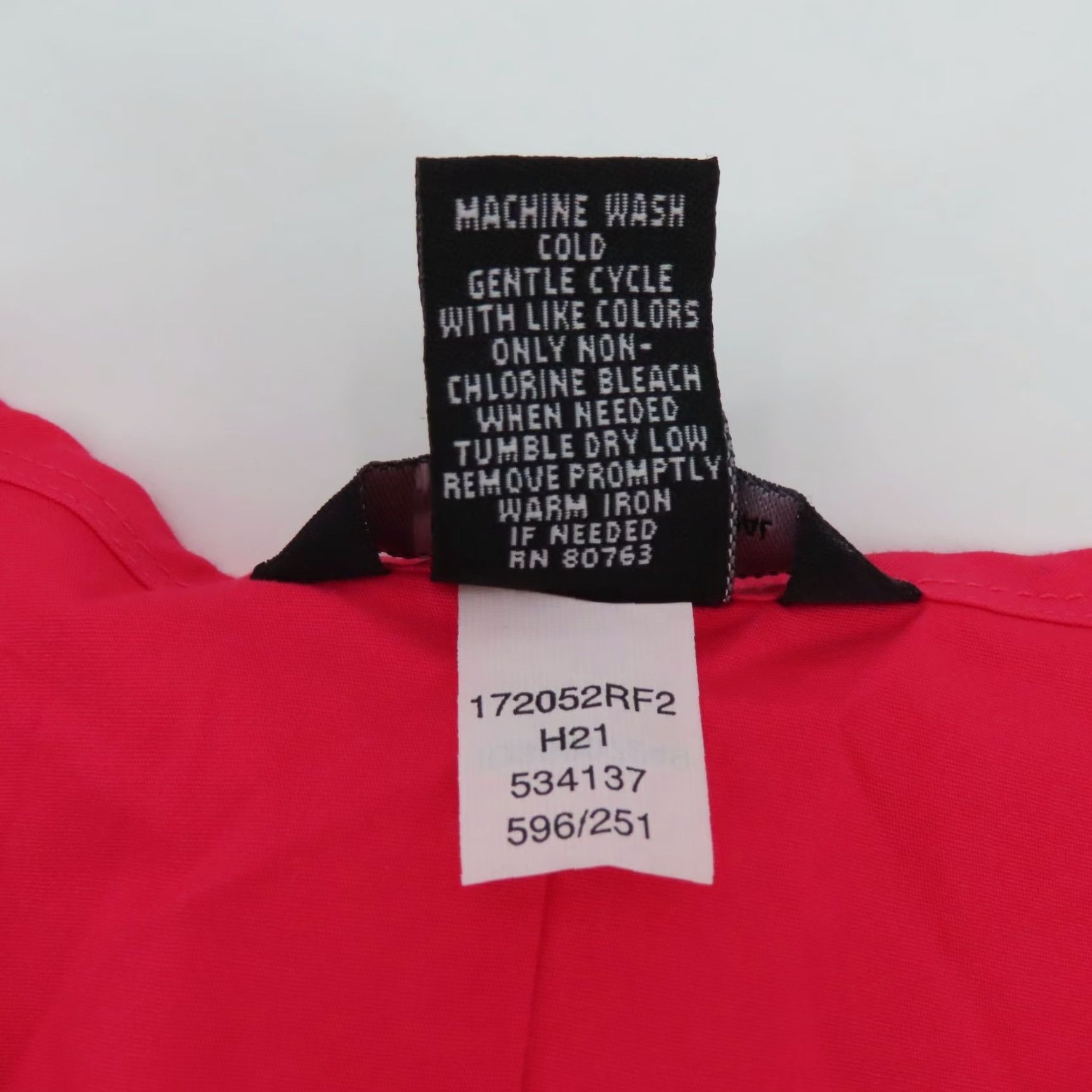 Vintage VINTAGE Moda International Womens Medium Red Pink V Neck Sleeveless Shirt Top Blouse Size M / US 6-8 / IT 42-44 - 6 Thumbnail