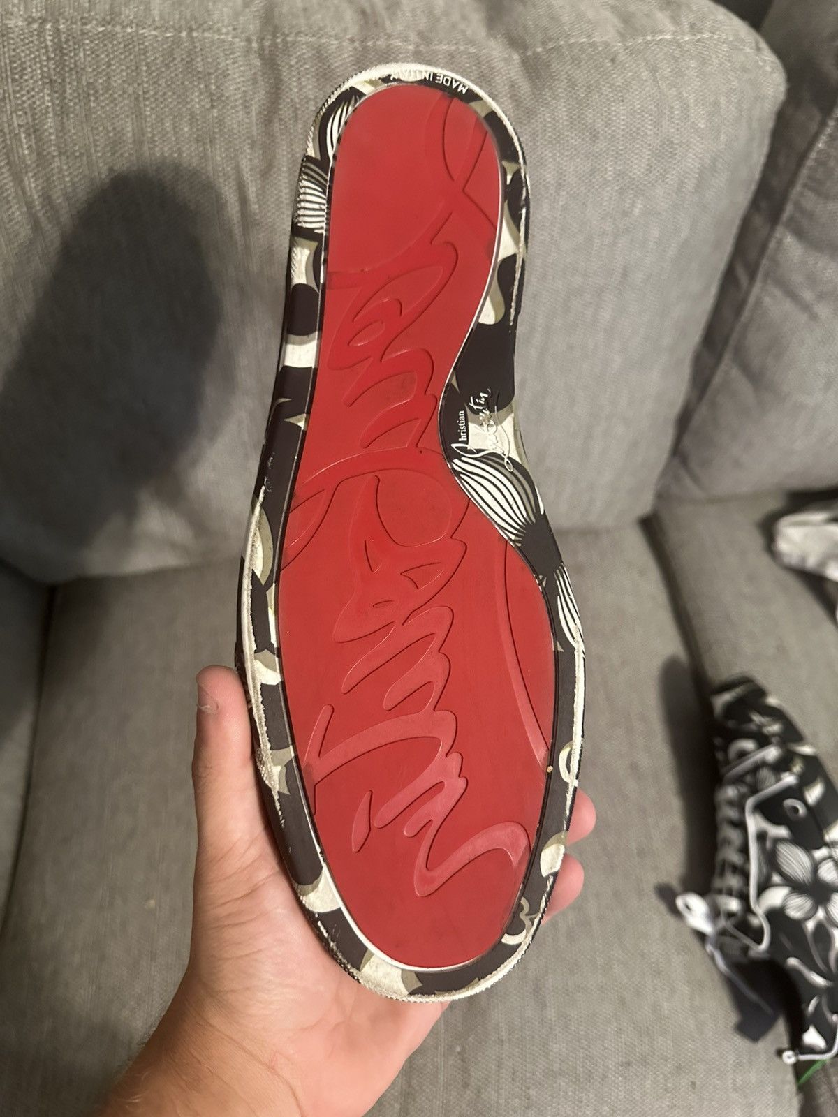 Christian Louboutin Floral pattern men’s Christian louboutins Size US 12 / EU 45 - 8 Thumbnail