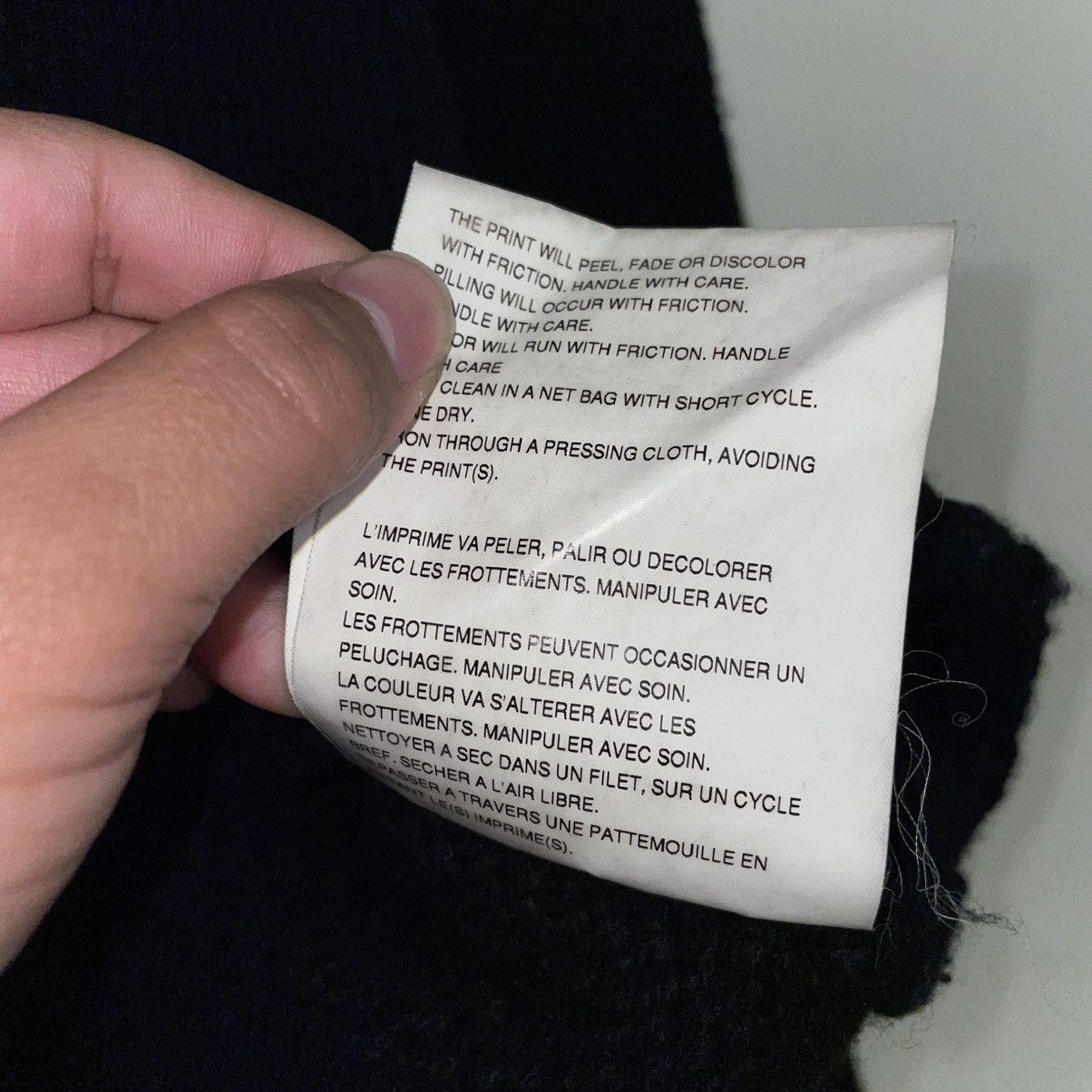 Comme des Garcons × Comme des Garcons Black × Comme des Garcons Homme Plus Comme Des Garçons Black Chunky Knit Size US M / EU 48-50 / 2 - 5 Thumbnail