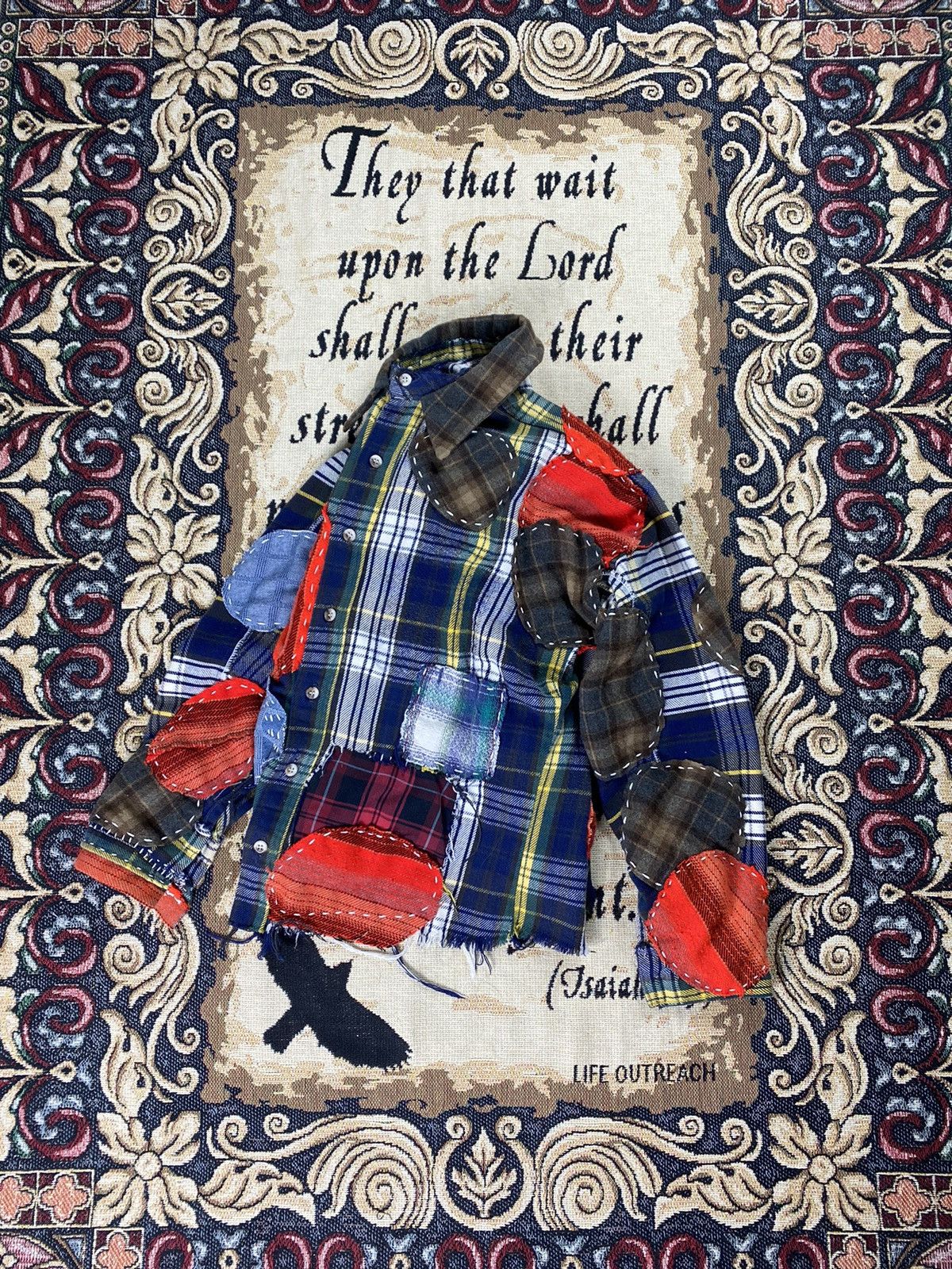 Vintage Fused Multi-Plaid [ PAIN ✞ ] Size US S / EU 44-46 / 1 - 6 Thumbnail