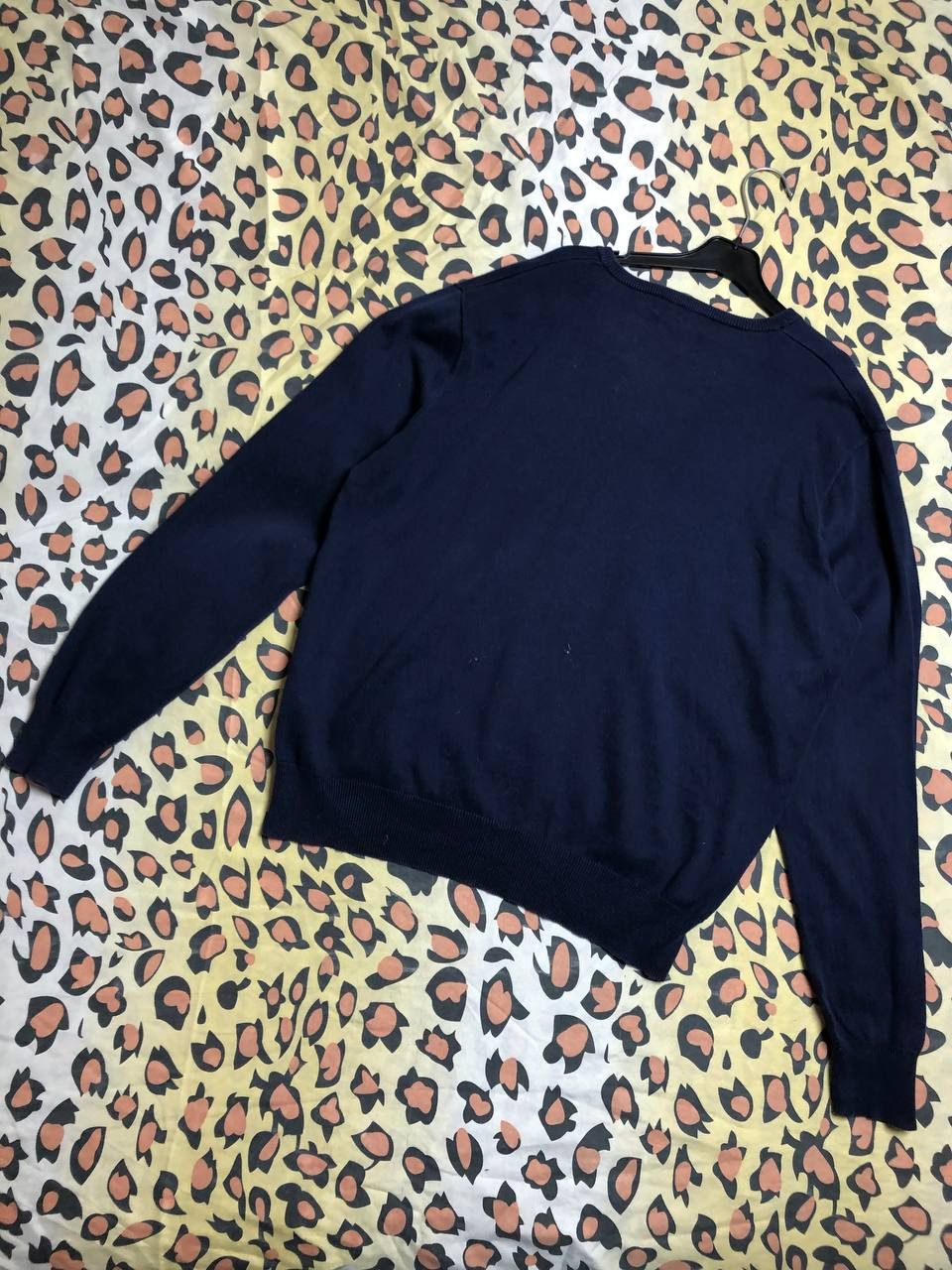 Polo Ralph Lauren Vintage Polo Ralph Lauren Wool V-Neck Sweater Luxury Size US M / EU 48-50 / 2 - 7 Thumbnail